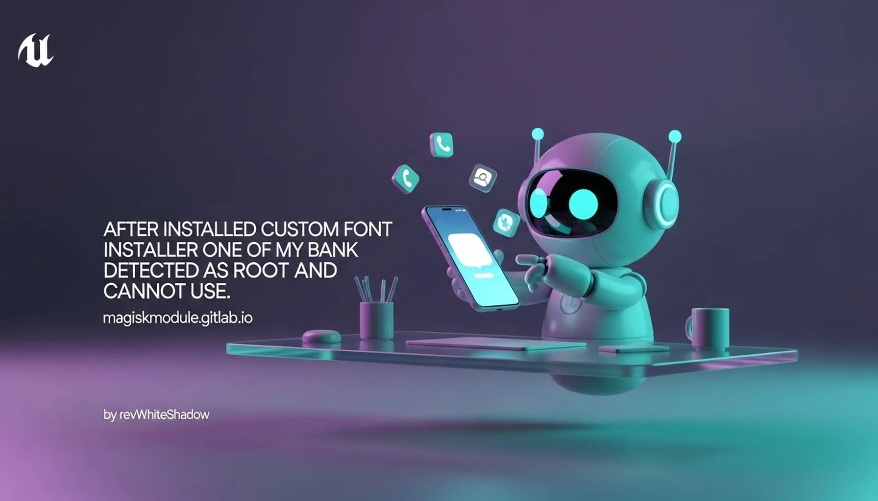 AFTER INSTALLED CUSTOM FONT INSTALLER ONE OF MY BANK DETECTED AS ROOT AND CANNOT USE.