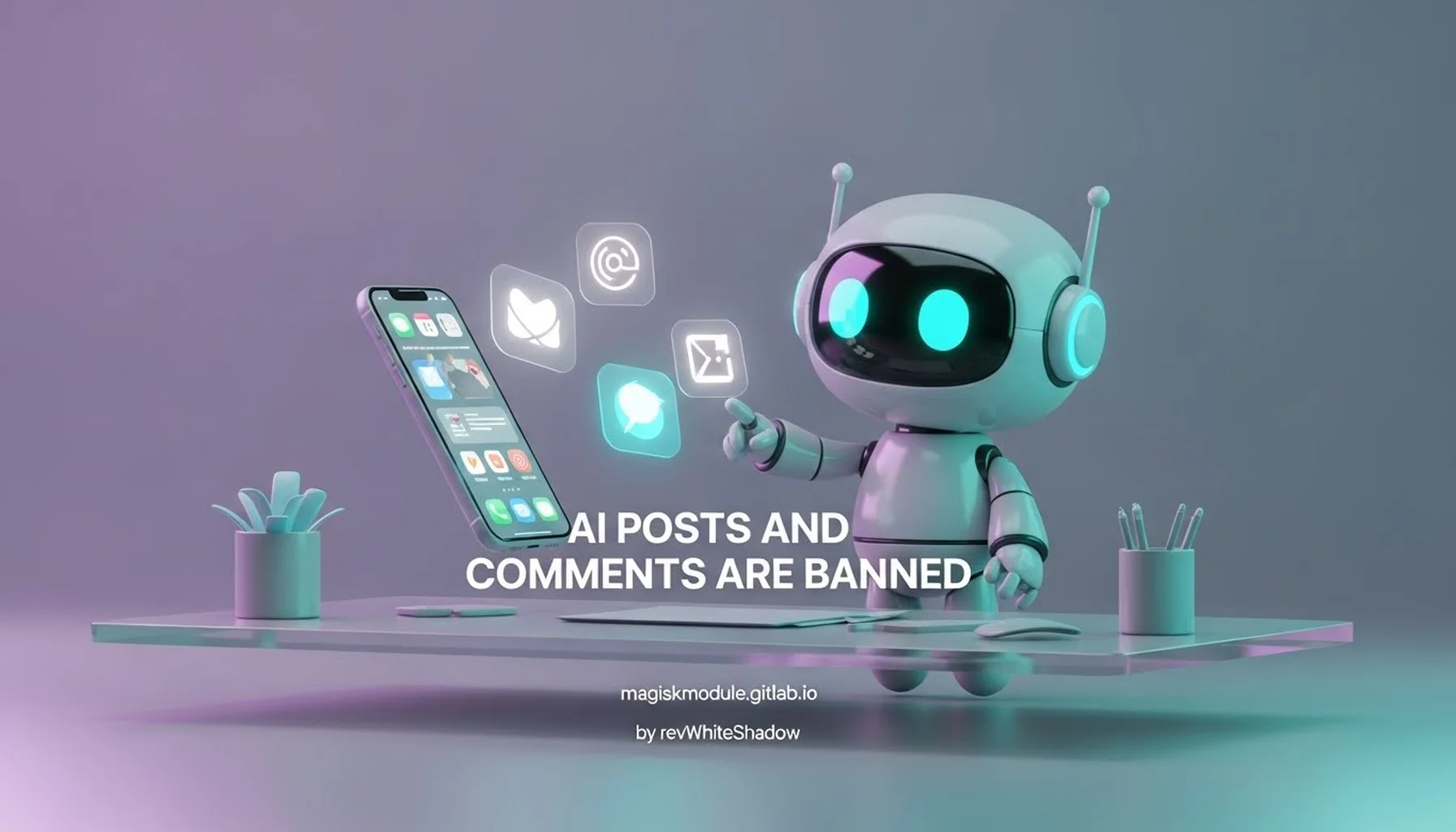 AI POSTS AND COMMENTS ARE BANNED