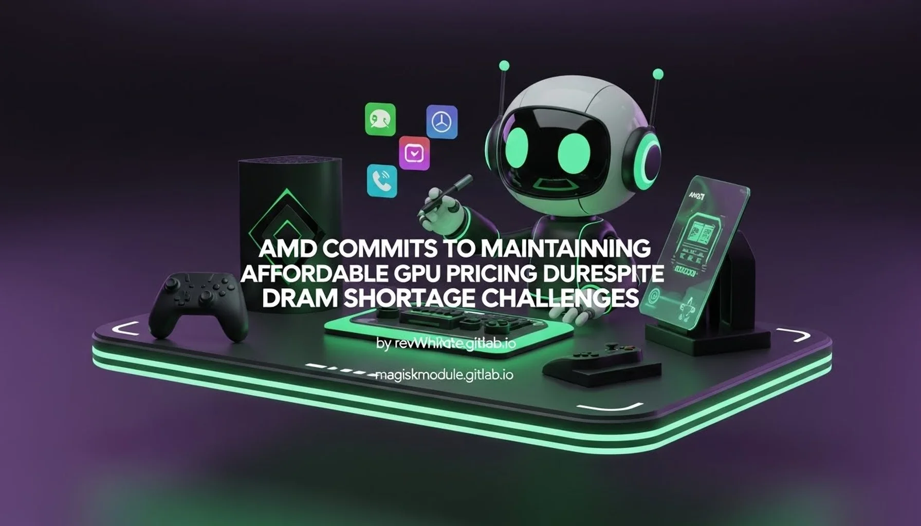 AMD SAYS IT WANTS TO KEEP GPU PRICES LOW AMID THE ONGOING DRAM SHORTAGE