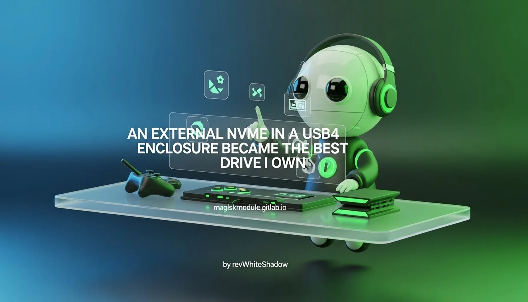 AN EXTERNAL NVME IN A USB4 ENCLOSURE BECAME THE BEST DRIVE I OWN