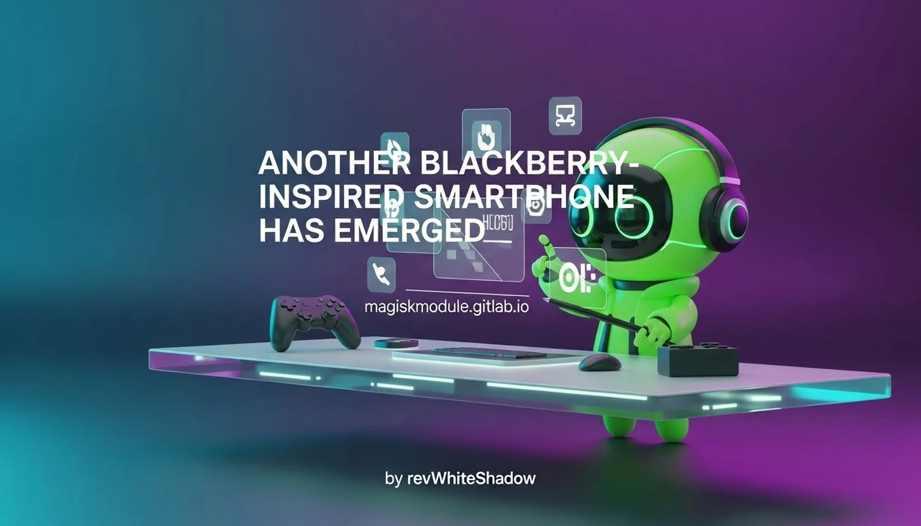 ANOTHER BLACKBERRY-INSPIRED SMARTPHONE HAS EMERGED