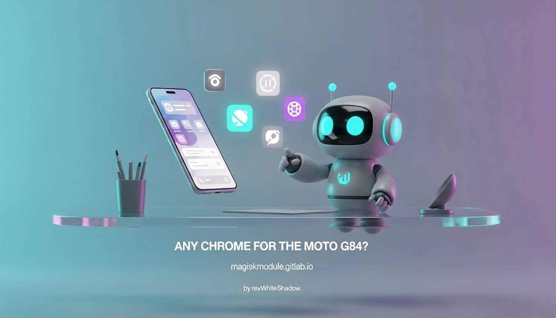 ANY CHROME FOR THE MOTO G84?