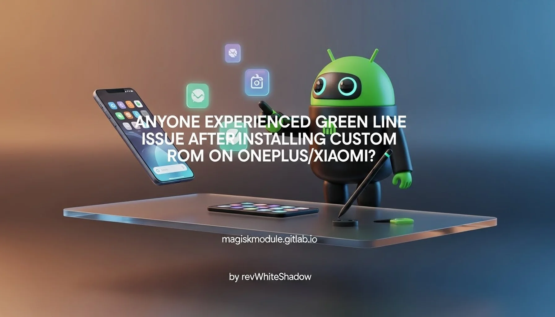 ANYONE EXPERIENCED GREEN LINE ISSUE AFTER INSTALLING CUSTOM ROM ON ONEPLUS/XIAOMI?