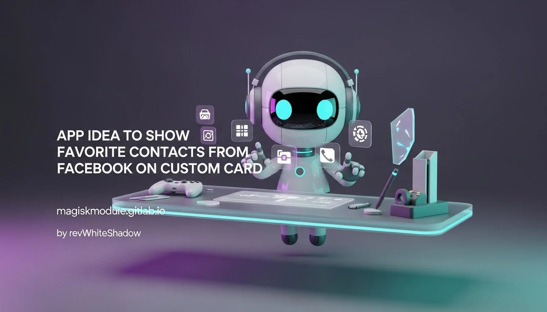 APP IDEA TO SHOW FAVORITE CONTACTS FROM FACEBOOK ON CUSTOM CARD