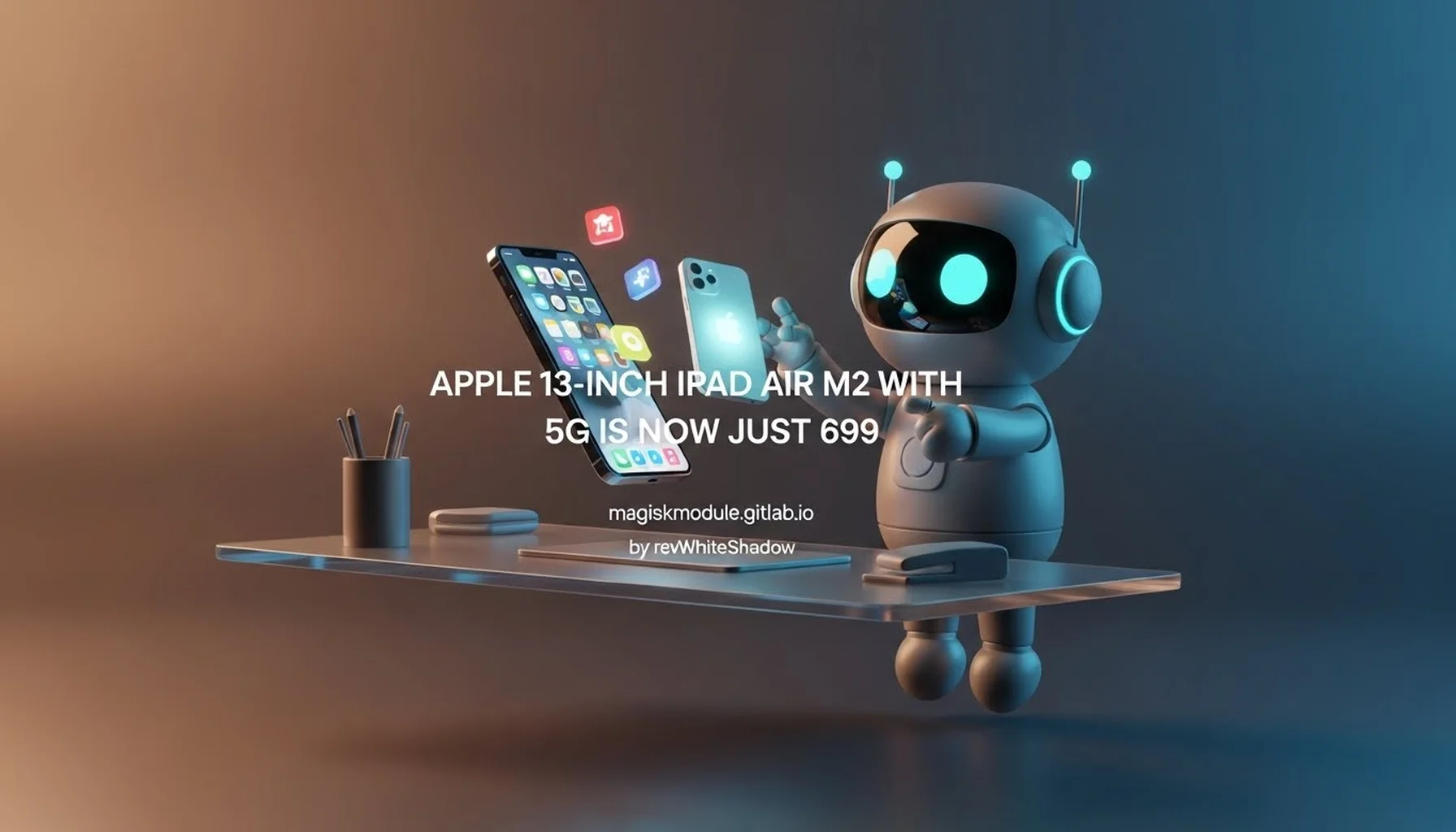 APPLE 13-INCH IPAD AIR M2 WITH 5G IS NOW JUST 699