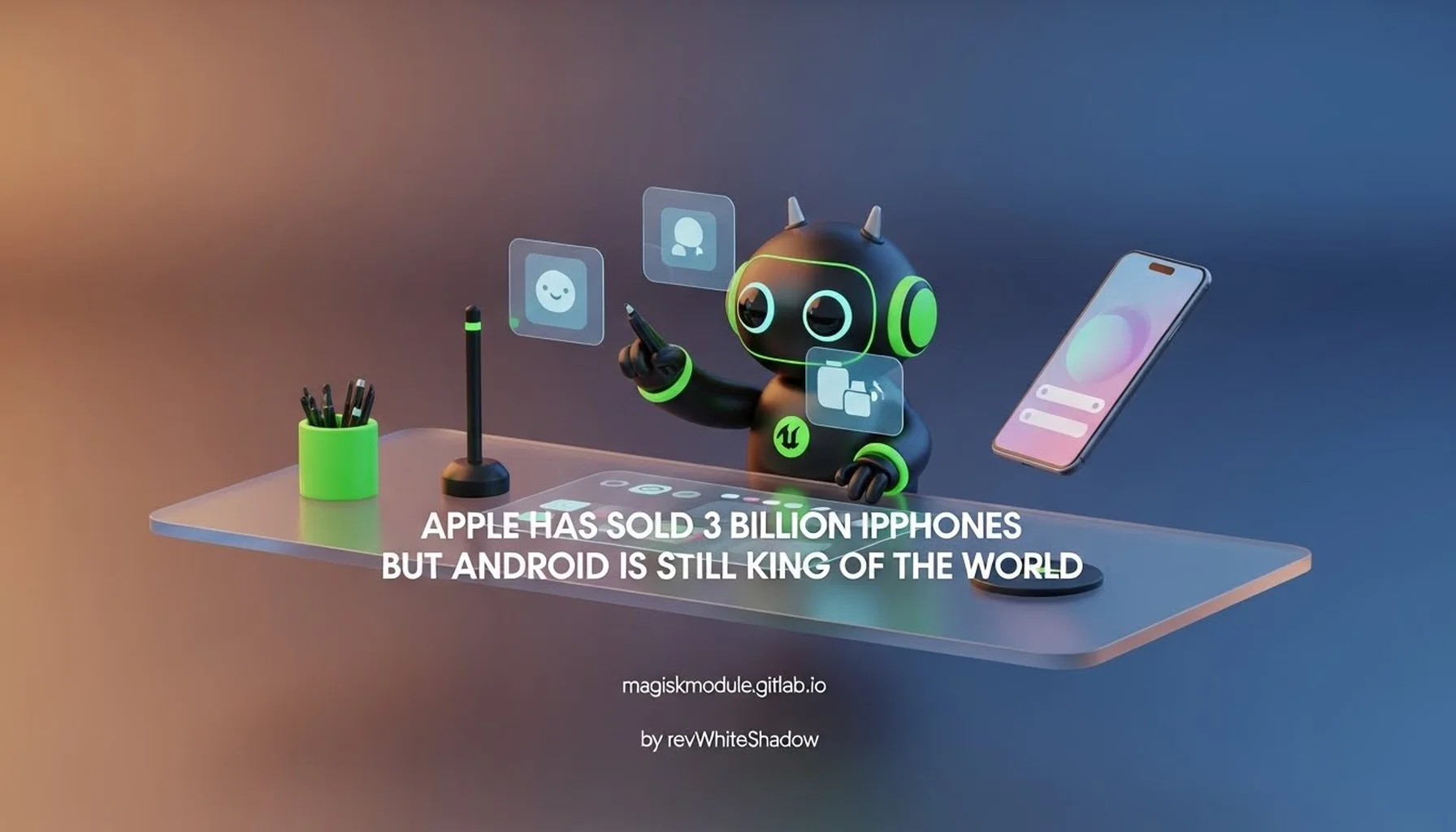 APPLE HAS SOLD 3 BILLION IPHONES BUT ANDROID IS STILL KING OF THE WORLD