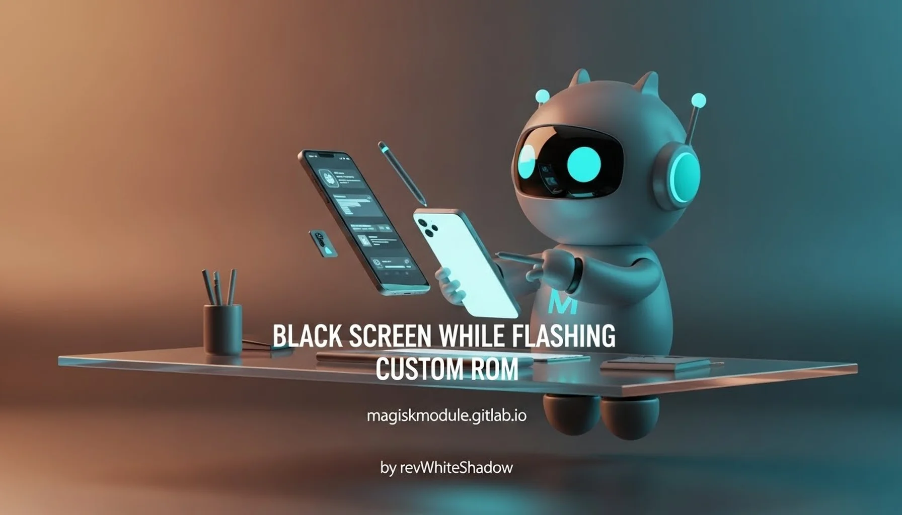 BLACK SCREEN WHILE FLASHING CUSTOM ROM