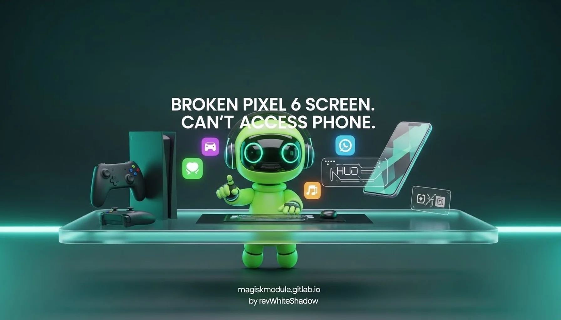 BROKEN PIXEL 6 SCREEN. CAN&rsquo;T ACCESS PHONE.