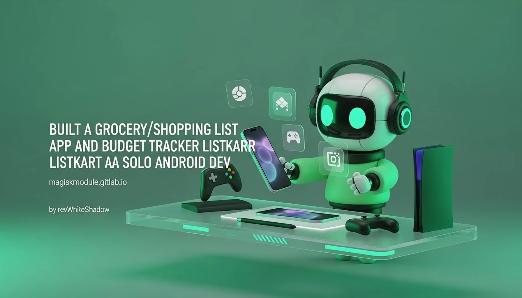 BUILT A GROCERY/SHOPPING LIST APP AND BUDGET TRACKER LISTKART AS A SOLO ANDROID DEV –