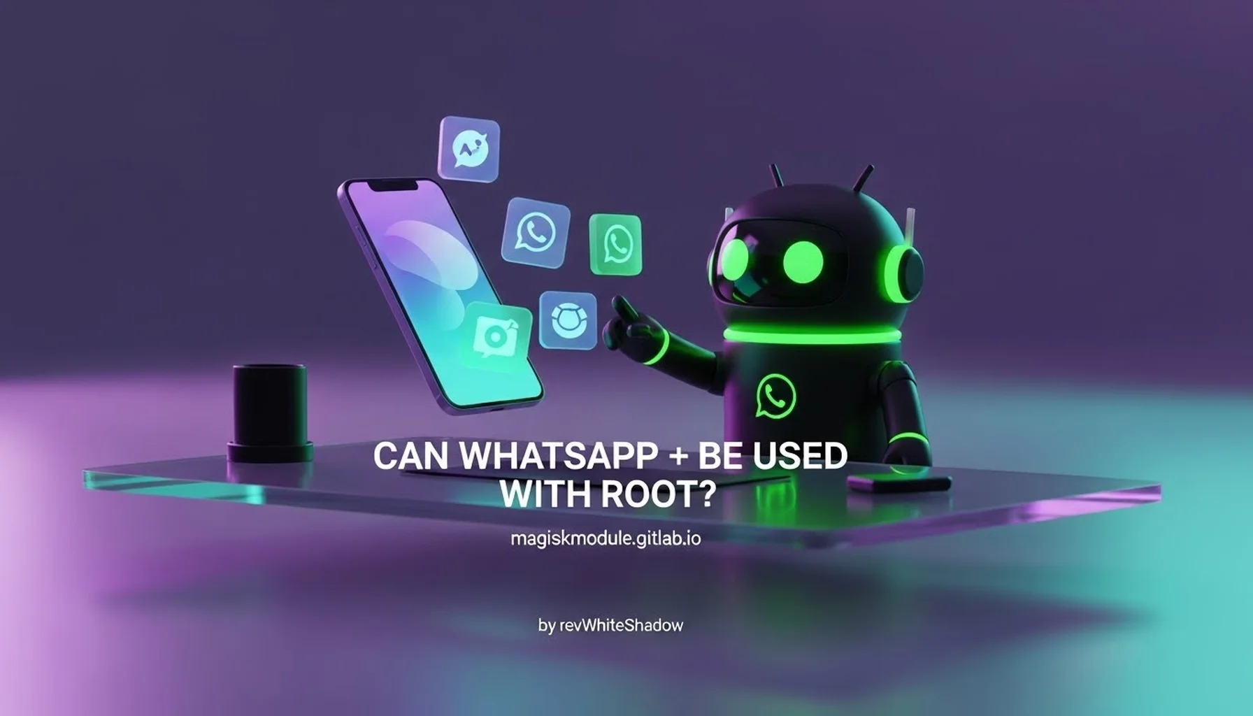 CAN WHATSAPP + BE USED WITH ROOT?