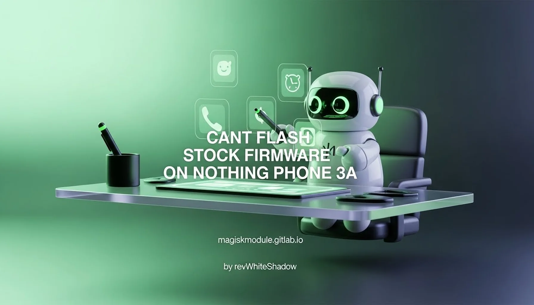 CANT FLASH STOCK FIRMWARE ON NOTHING PHONE 3A