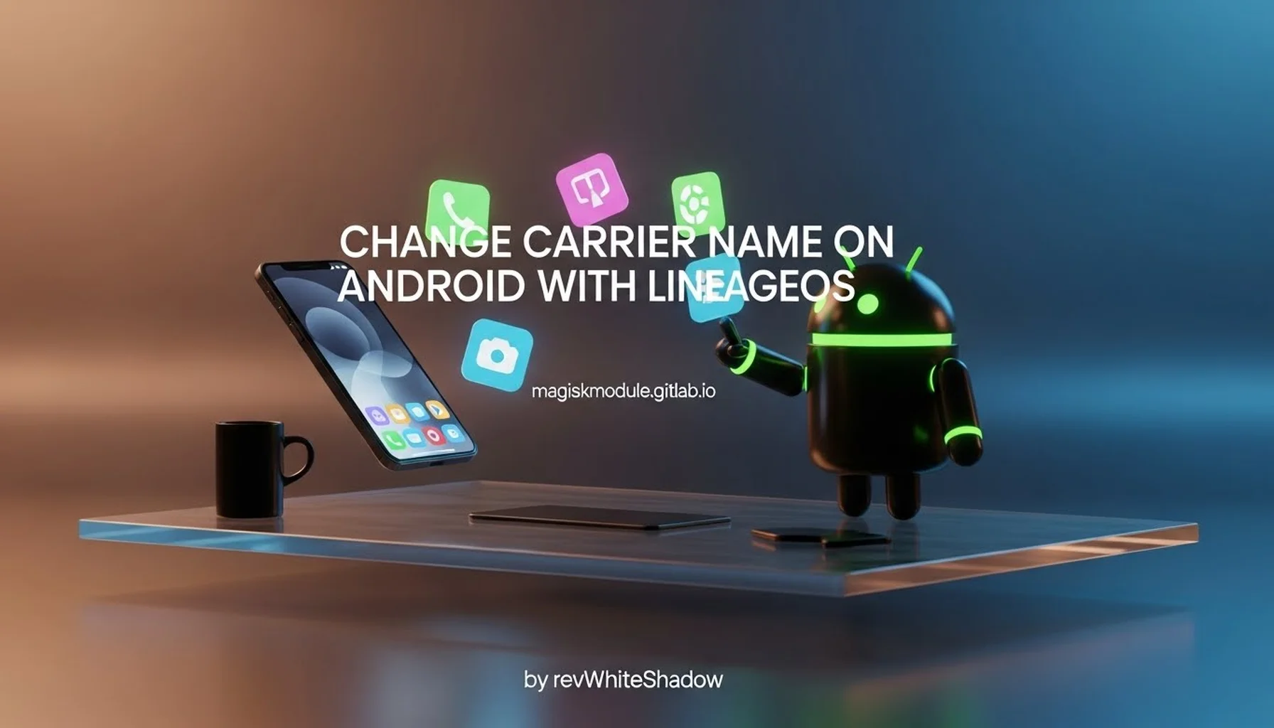 CHANGE CARRIER NAME ON ANDROID WITH LINEAGEOS