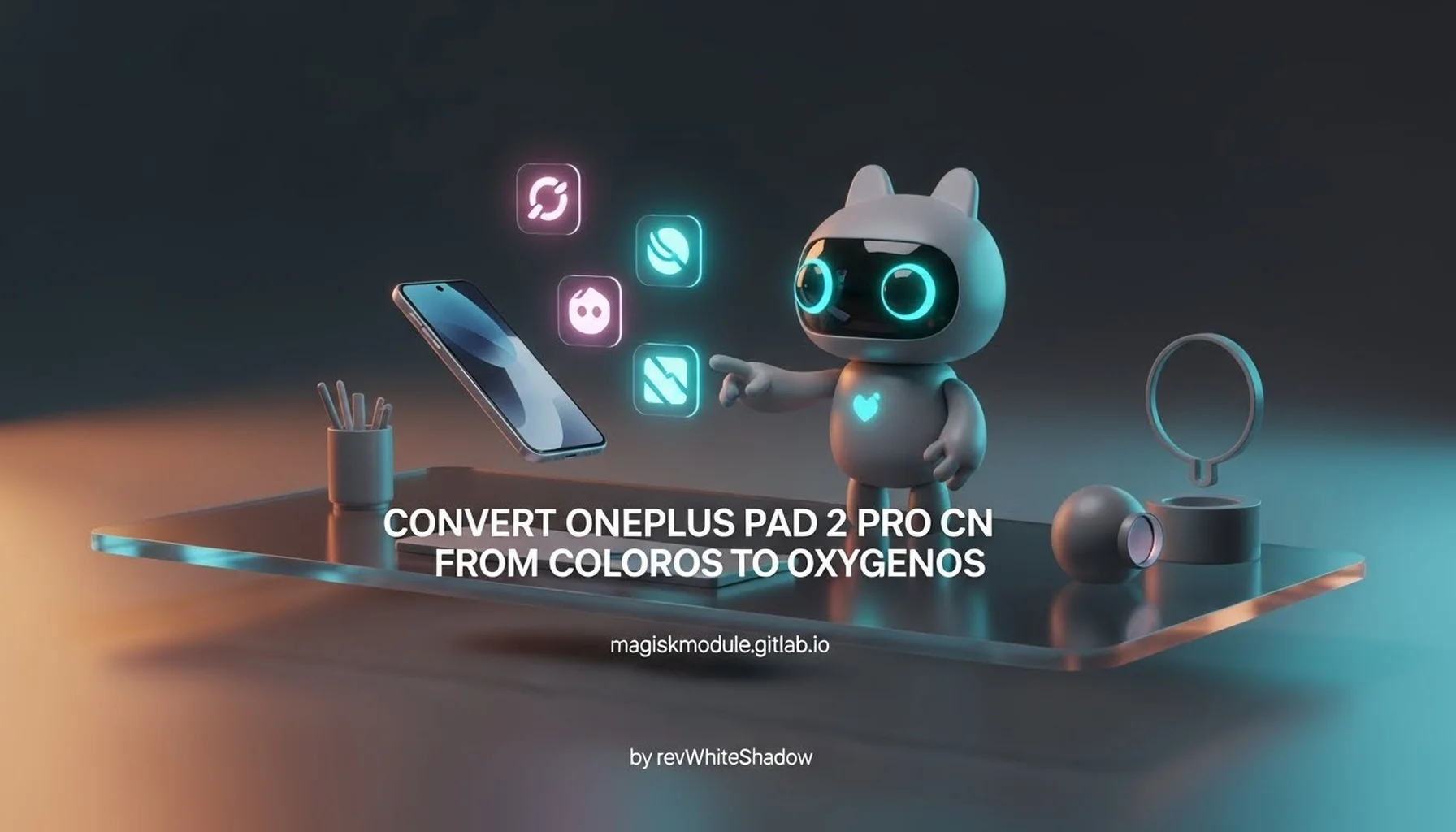 CONVERT ONEPLUS PAD 2 PRO CN FROM COLOROS TO OXYGENOS