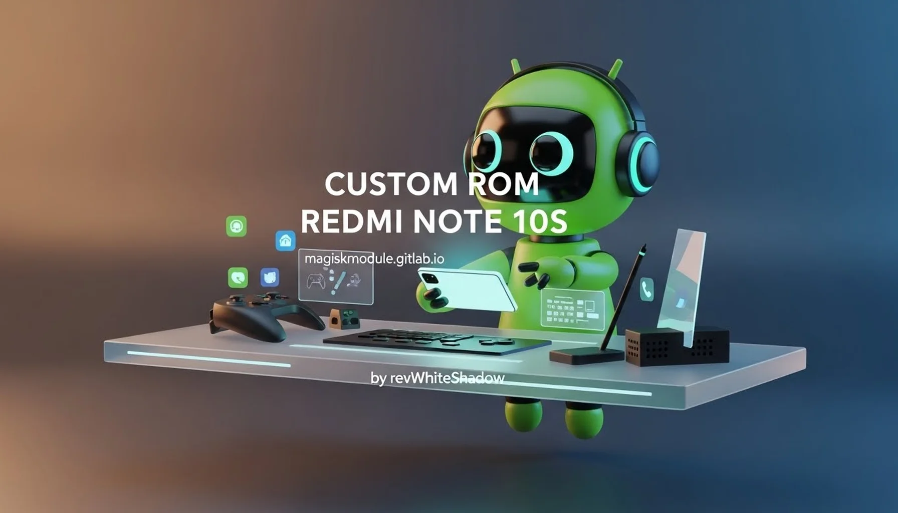 CUSTOM ROM REDMI NOTE 10S