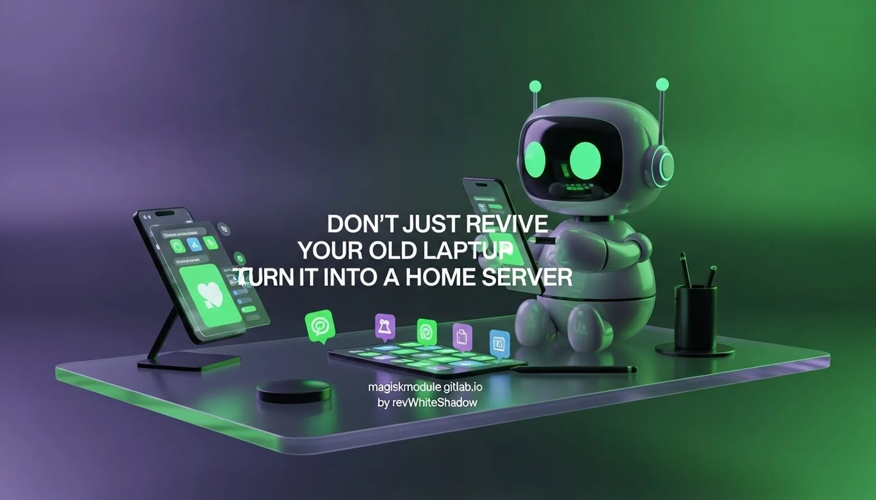 DON&rsquo;T JUST REVIVE YOUR OLD LAPTOP TURN IT INTO A HOME SERVER