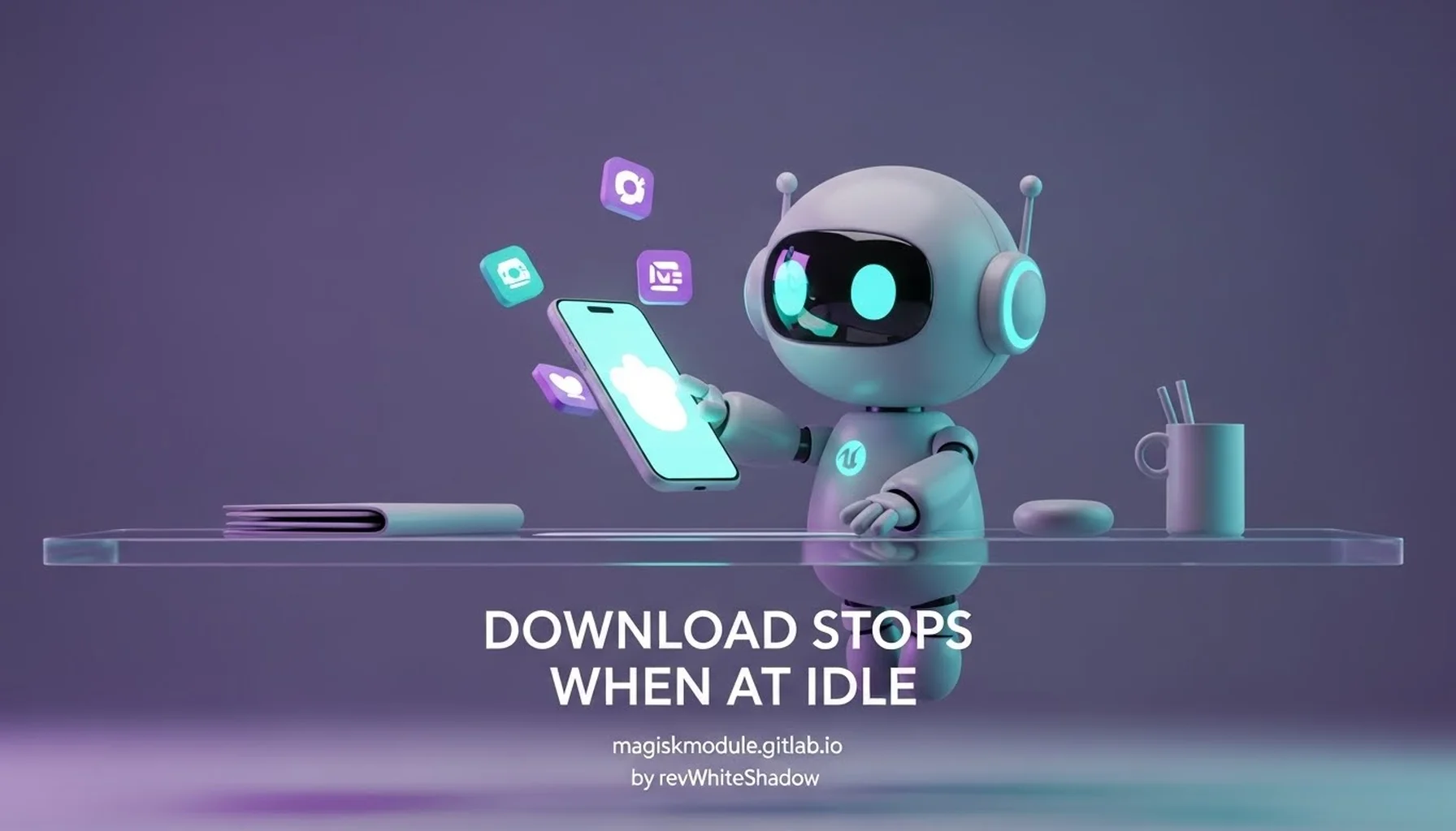 DOWNLOAD STOPS WHEN AT IDLE