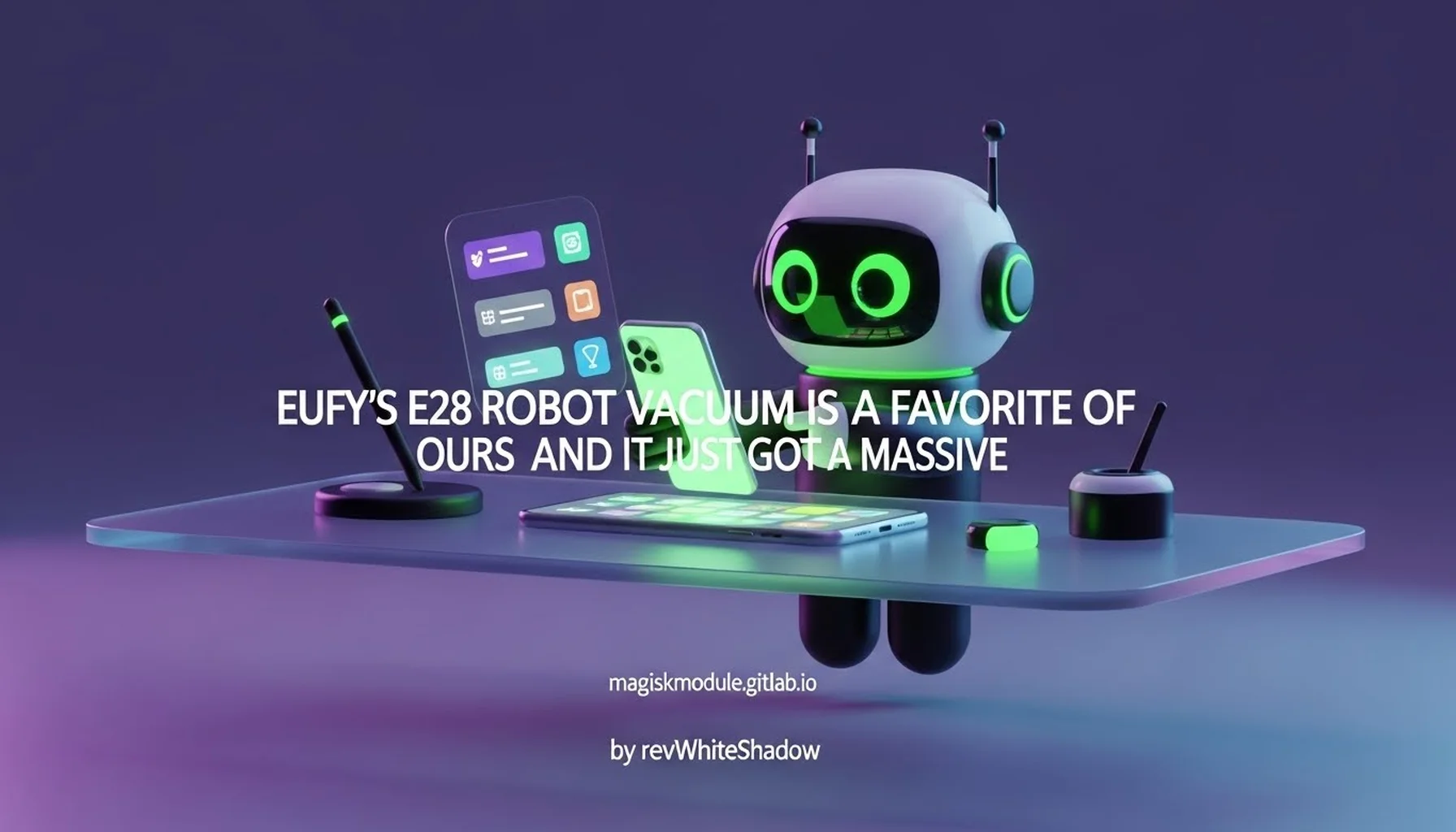 EUFY&rsquo;S E28 ROBOT VACUUM IS A FAVORITE OF OURS AND IT JUST GOT A MASSIVE