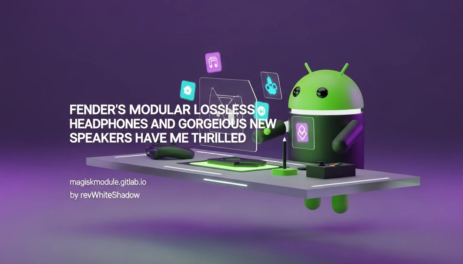 FENDER&rsquo;S MODULAR LOSSLESS HEADPHONES AND GORGEOUS NEW SPEAKERS HAVE ME THRILLED