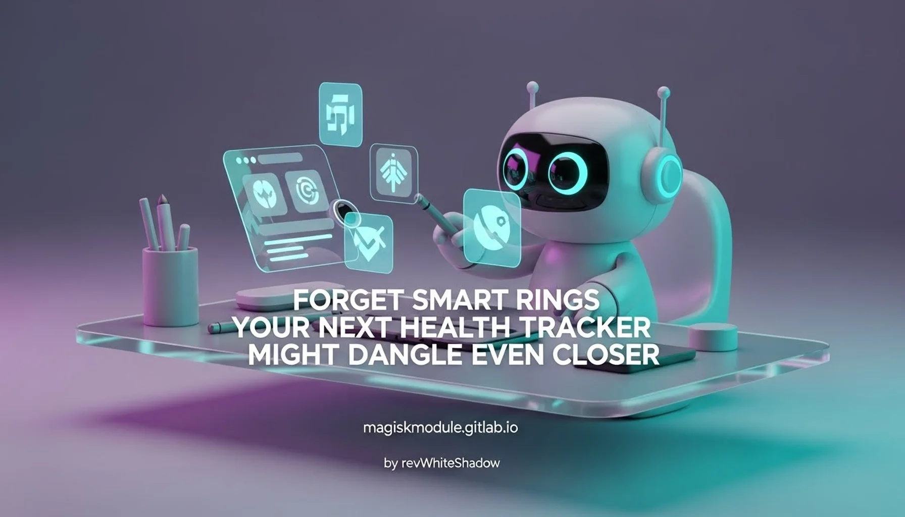 FORGET SMART RINGS YOUR NEXT HEALTH TRACKER MIGHT DANGLE EVEN CLOSER