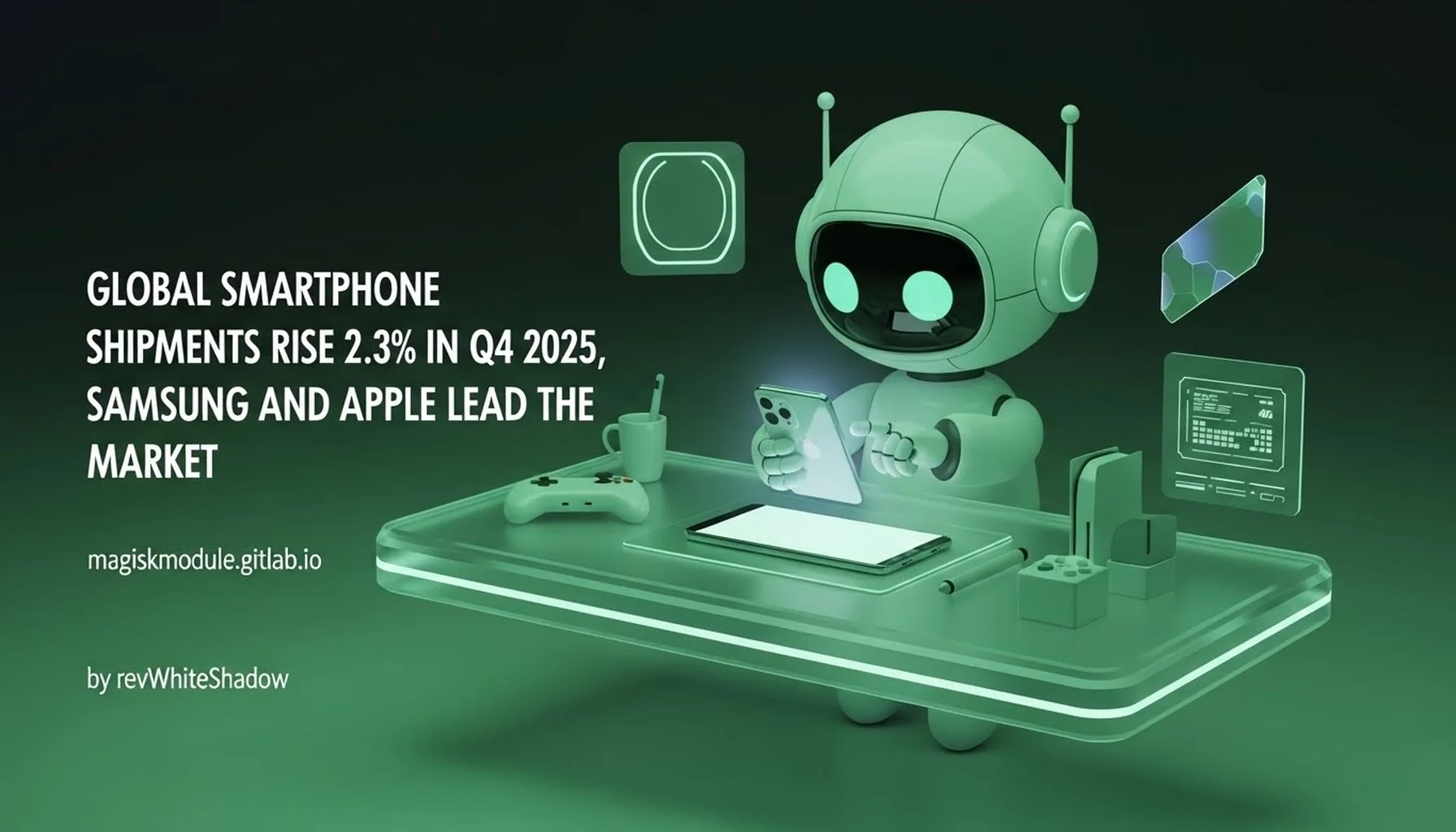 GLOBAL SMARTPHONE SHIPMENTS RISE 2.3 IN Q4 2025 SAMSUNG AND APPLE LEAD THE MARKET