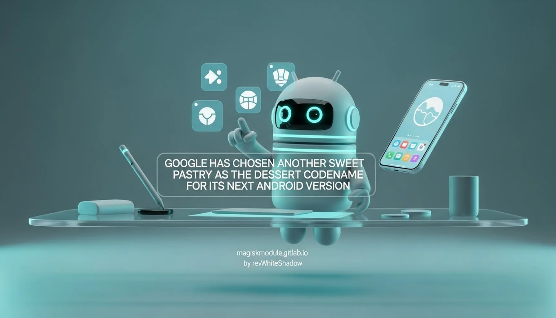 GOOGLE HAS CHOSEN ANOTHER SWEET PASTRY AS THE DESSERT CODENAME FOR ITS NEXT ANDROID VERSION