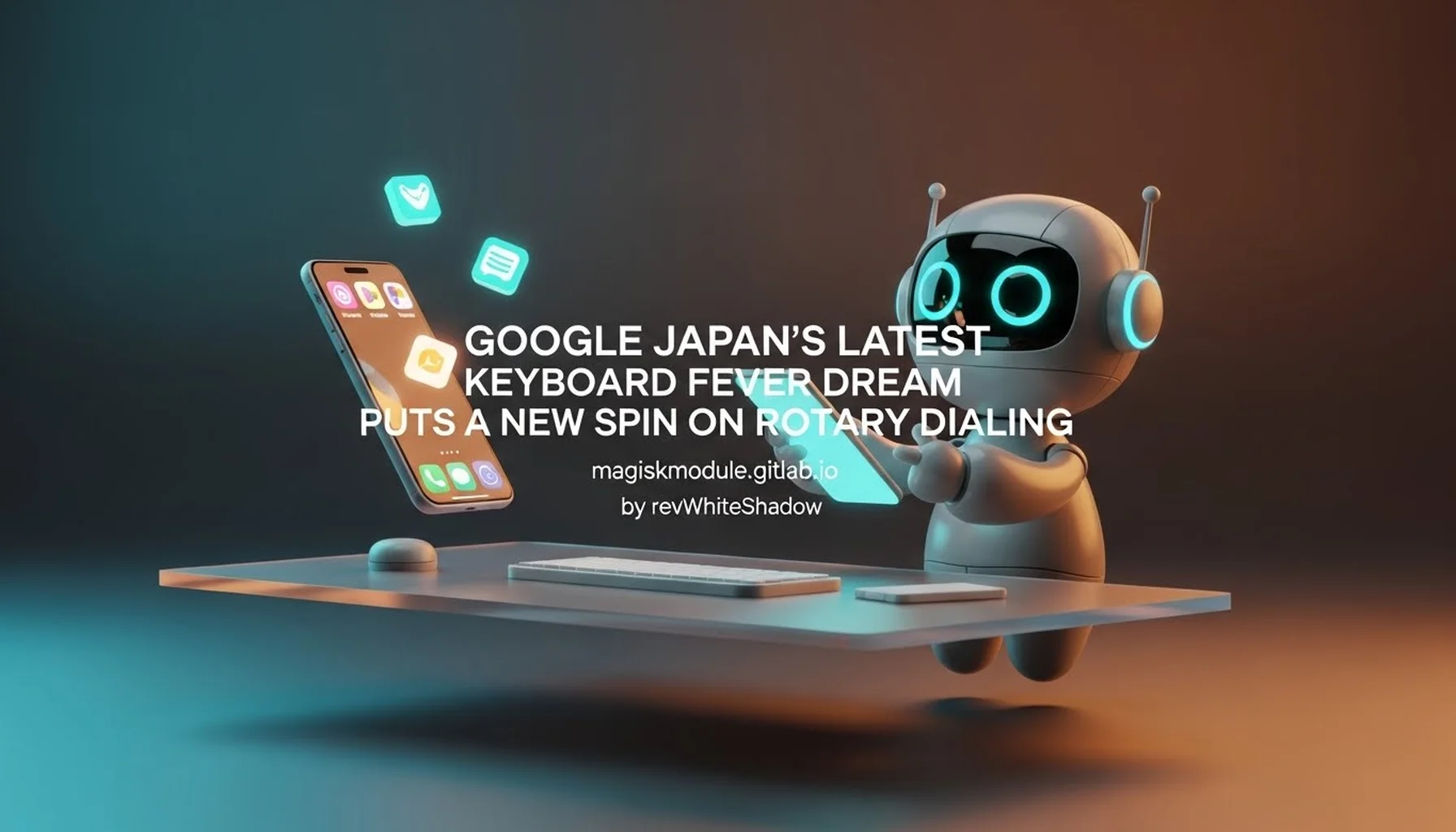 GOOGLE JAPAN&rsquo;S LATEST KEYBOARD FEVER DREAM PUTS A NEW SPIN ON ROTARY DIALING