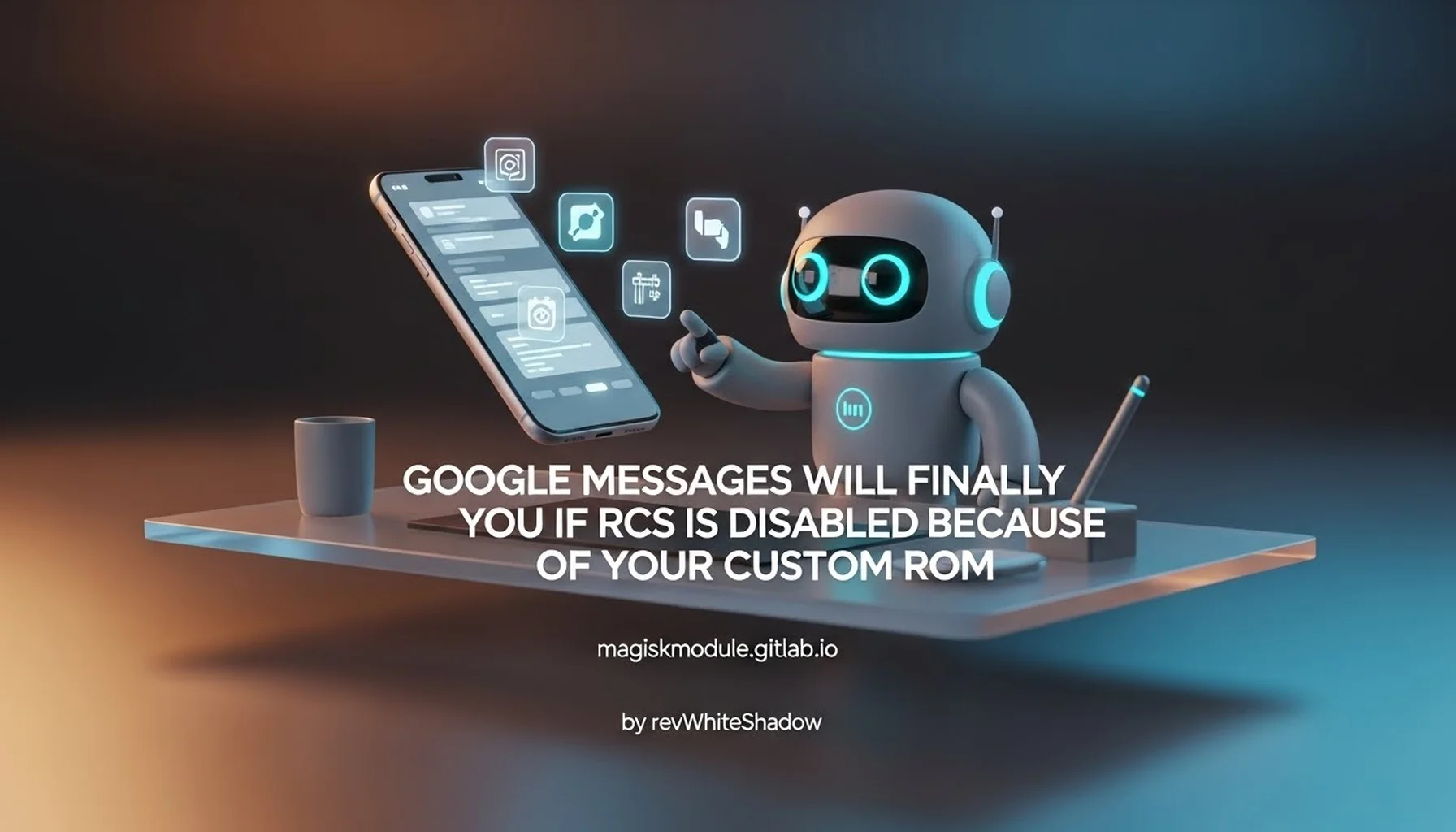 GOOGLE MESSAGES WILL FINALLY TELL YOU IF RCS IS DISABLED BECAUSE OF YOUR CUSTOM ROM