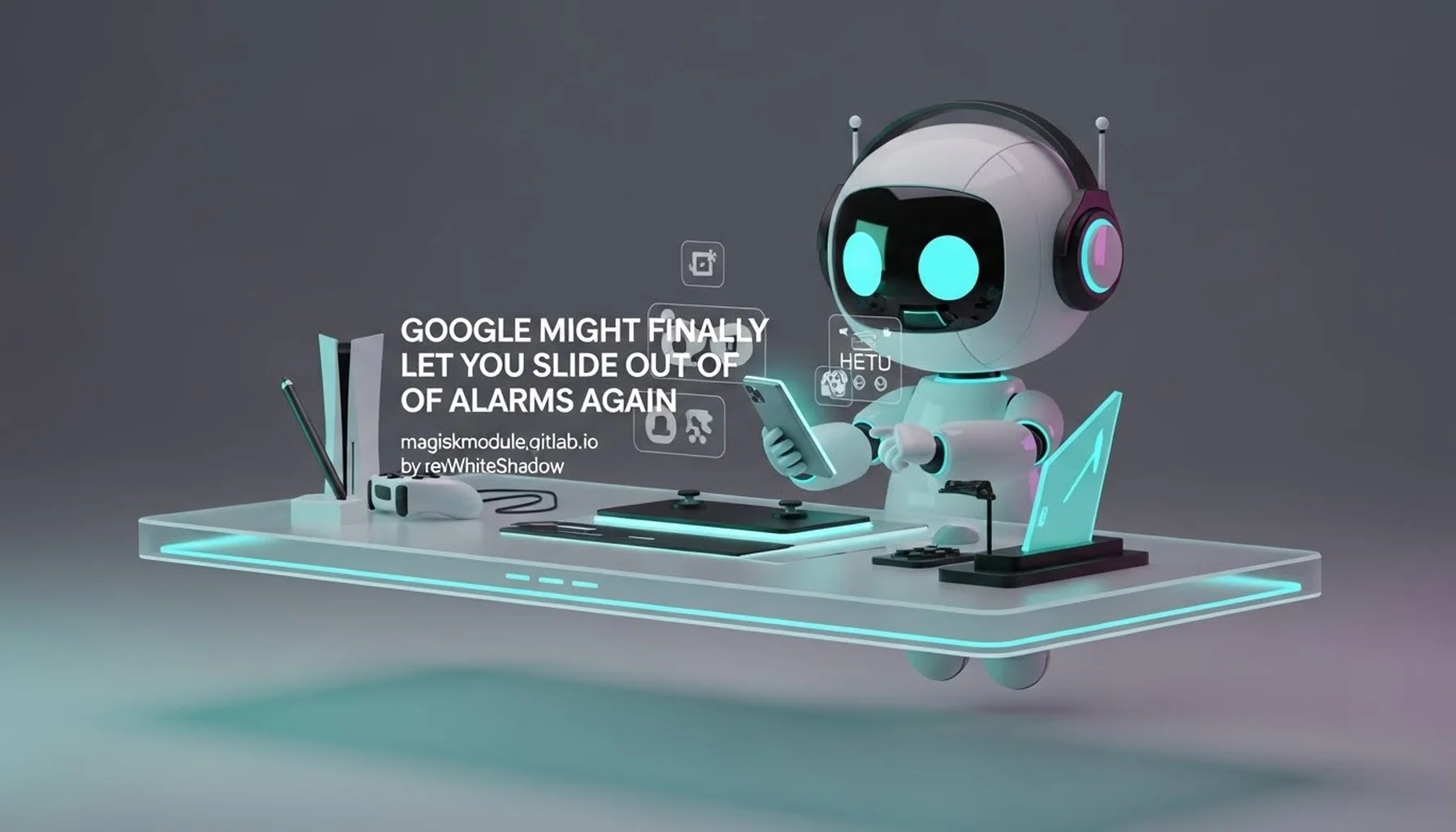 GOOGLE MIGHT FINALLY LET YOU SLIDE OUT OF ALARMS AGAIN