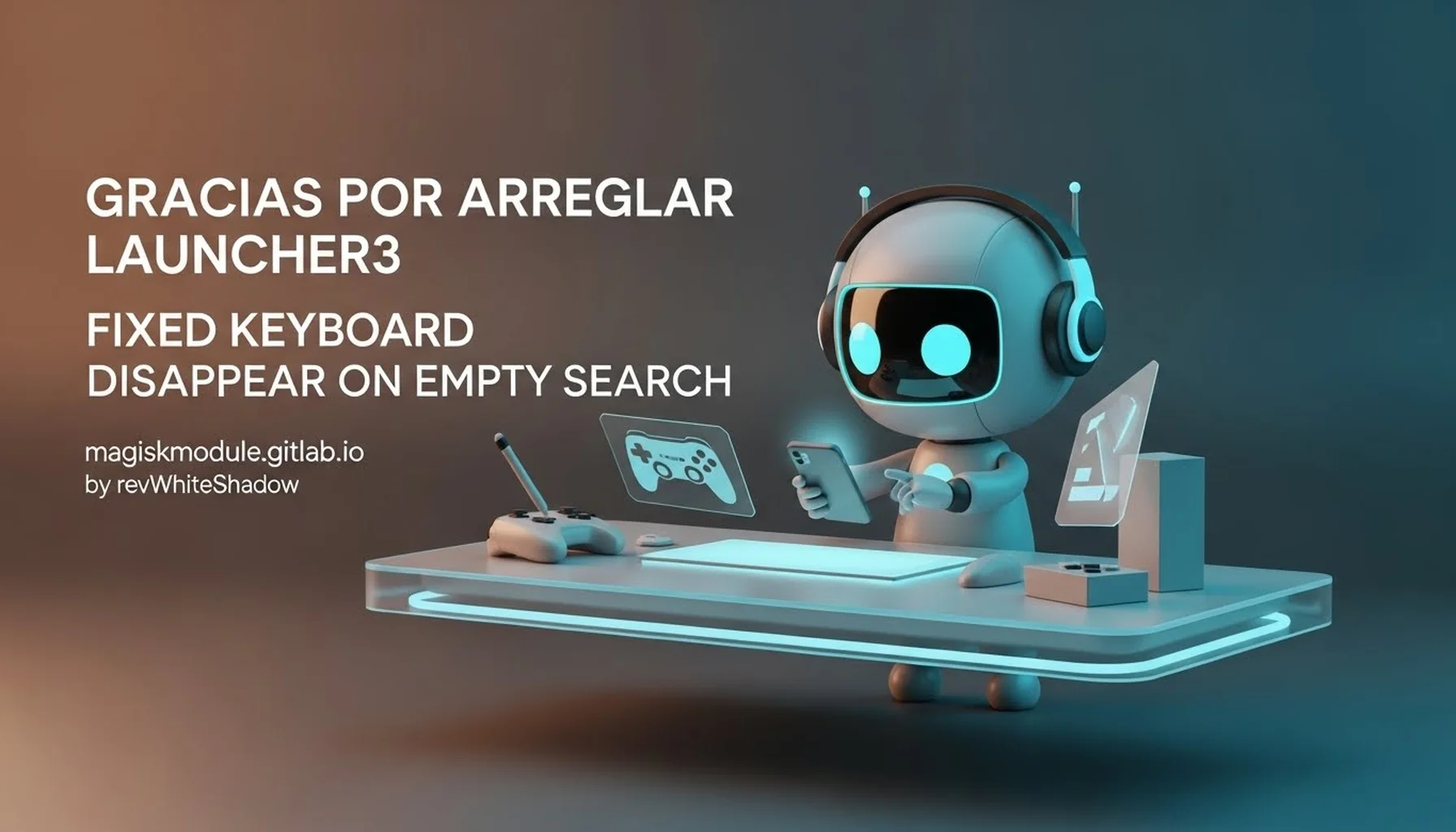 GRACIAS POR ARREGLAR LAUNCHER3 FIXED KEYBOARD DISAPPEAR ON EMPTY SEARCH