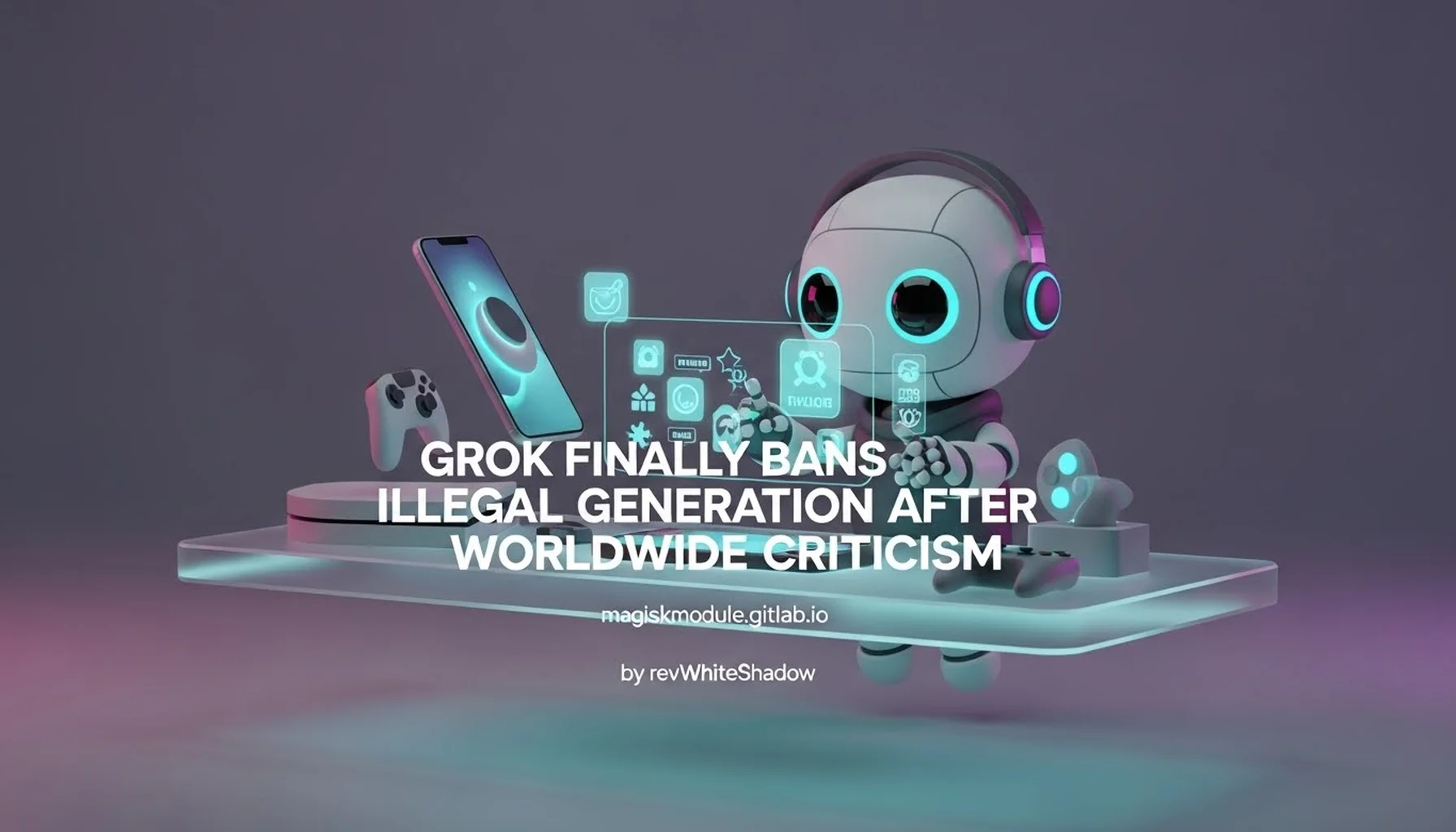 GROK FINALLY BANS ILLEGAL PORN GENERATION AFTER WORLDWIDE CRITICISM