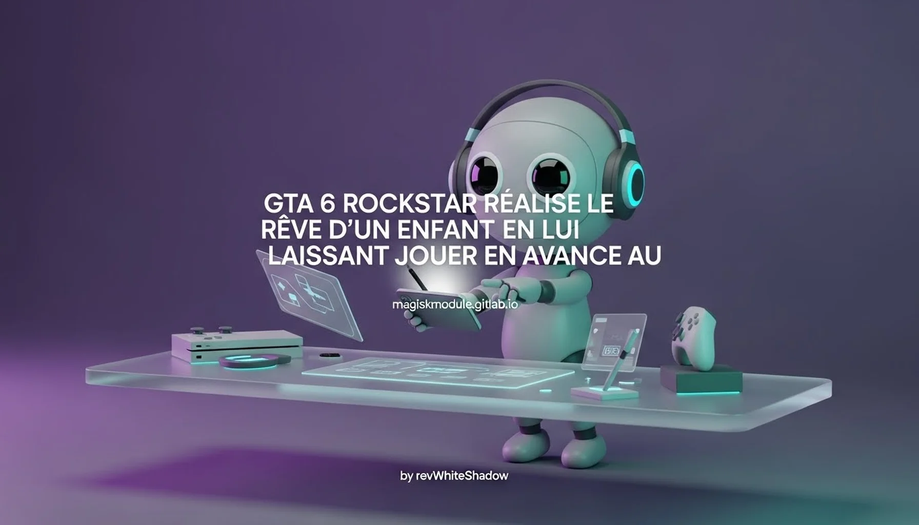 GTA 6 ROCKSTAR RÉALISE LE RÊVE D&rsquo;UN ENFANT EN LUI LAISSANT JOUER EN AVANCE AU