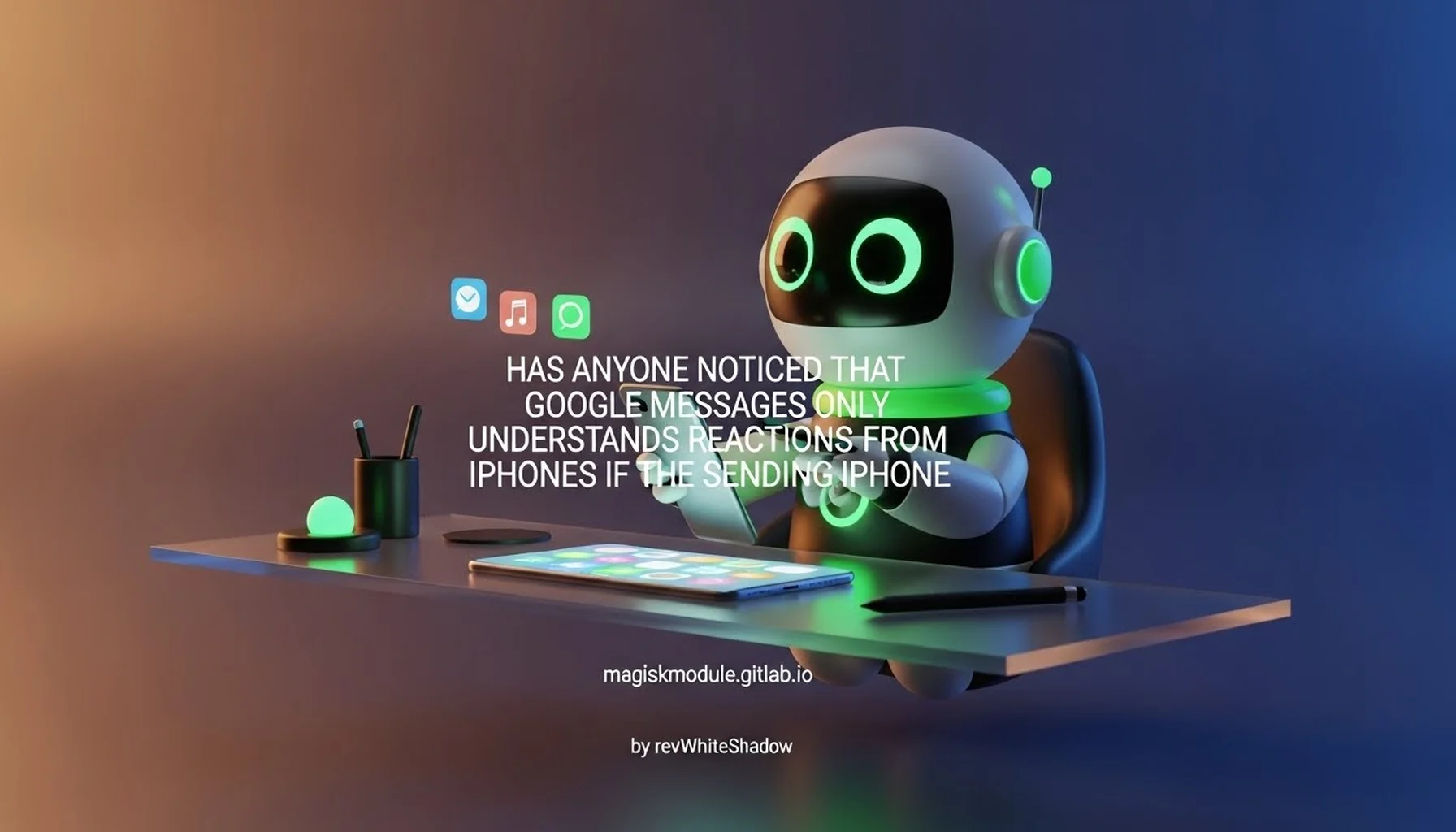 HAS ANYONE NOTICED THAT GOOGLE MESSAGES ONLY UNDERSTANDS REACTIONS FROM IPHONES IF THE SENDING IPHONE