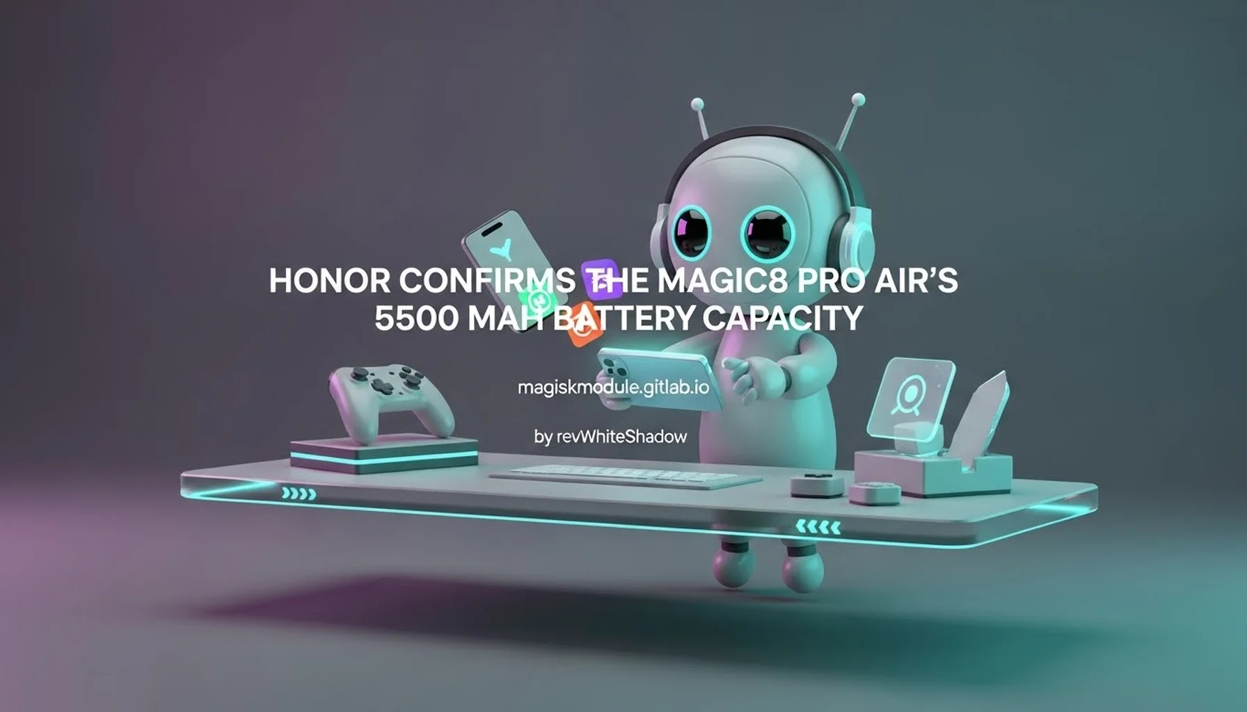 HONOR CONFIRMS THE MAGIC8 PRO AIR&rsquo;S 5500 MAH BATTERY CAPACITY