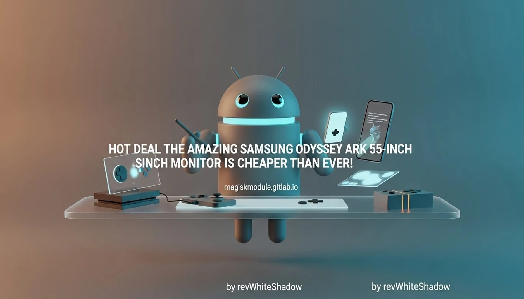 HOT DEAL THE AMAZING SAMSUNG ODYSSEY ARK 55-INCH MONITOR IS CHEAPER THAN EVER!