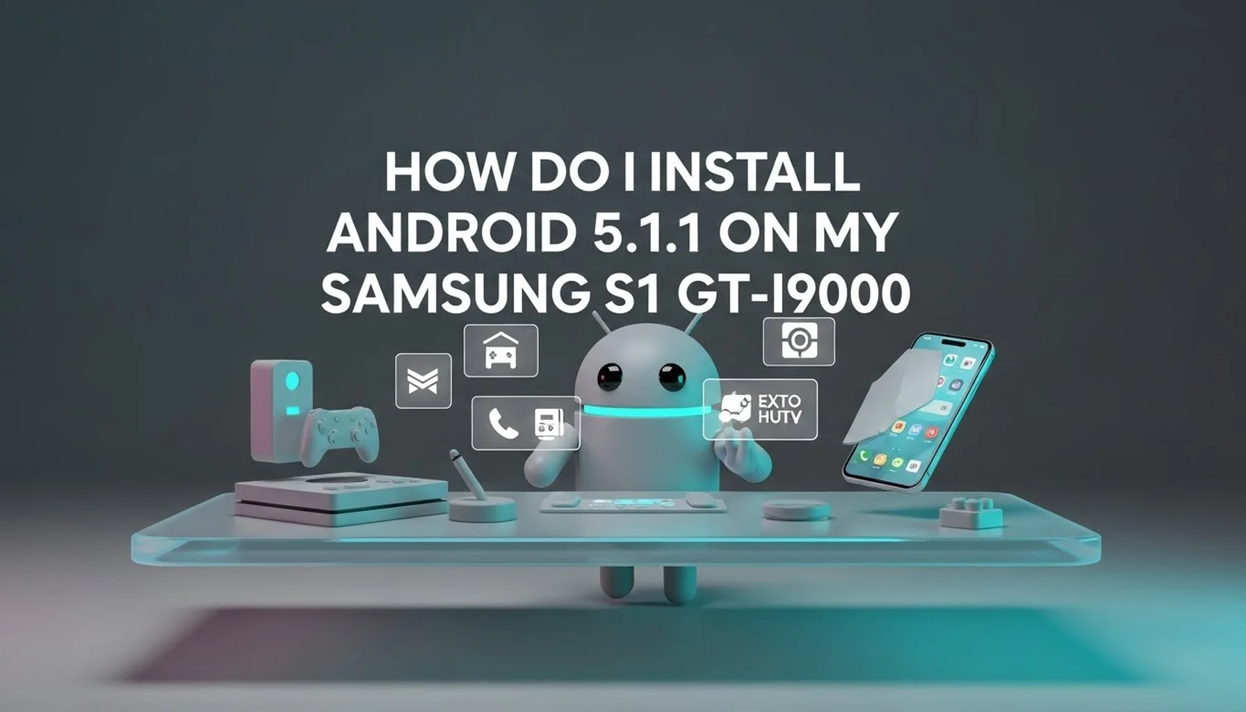 HOW DO I INSTALL ANDROID 5.1.1 ON MY SAMSUNG S1 GT-I9000