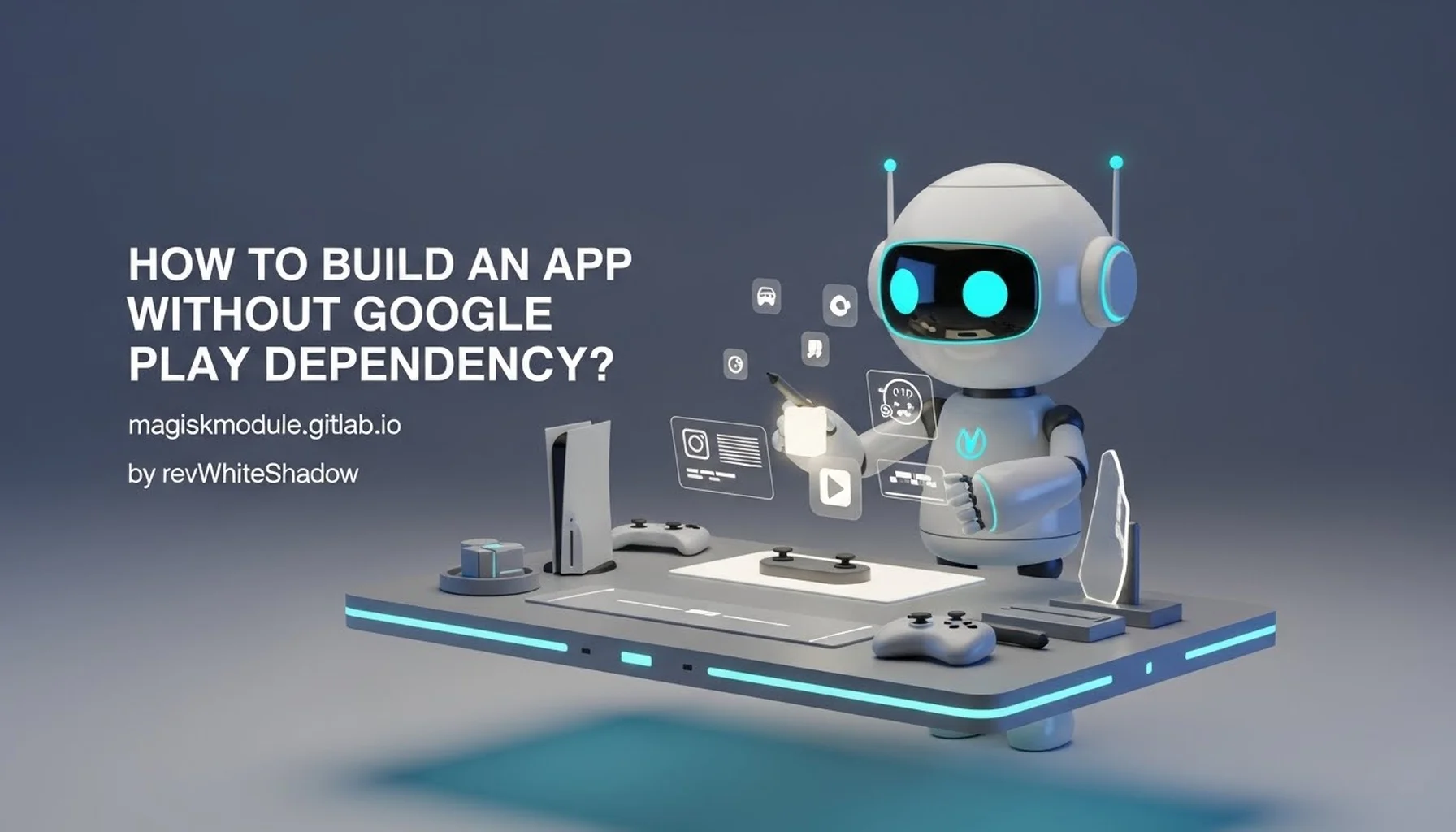 HOW TO BUILD AN APP WITHOUT GOOGLE PLAY DEPENDENCY?