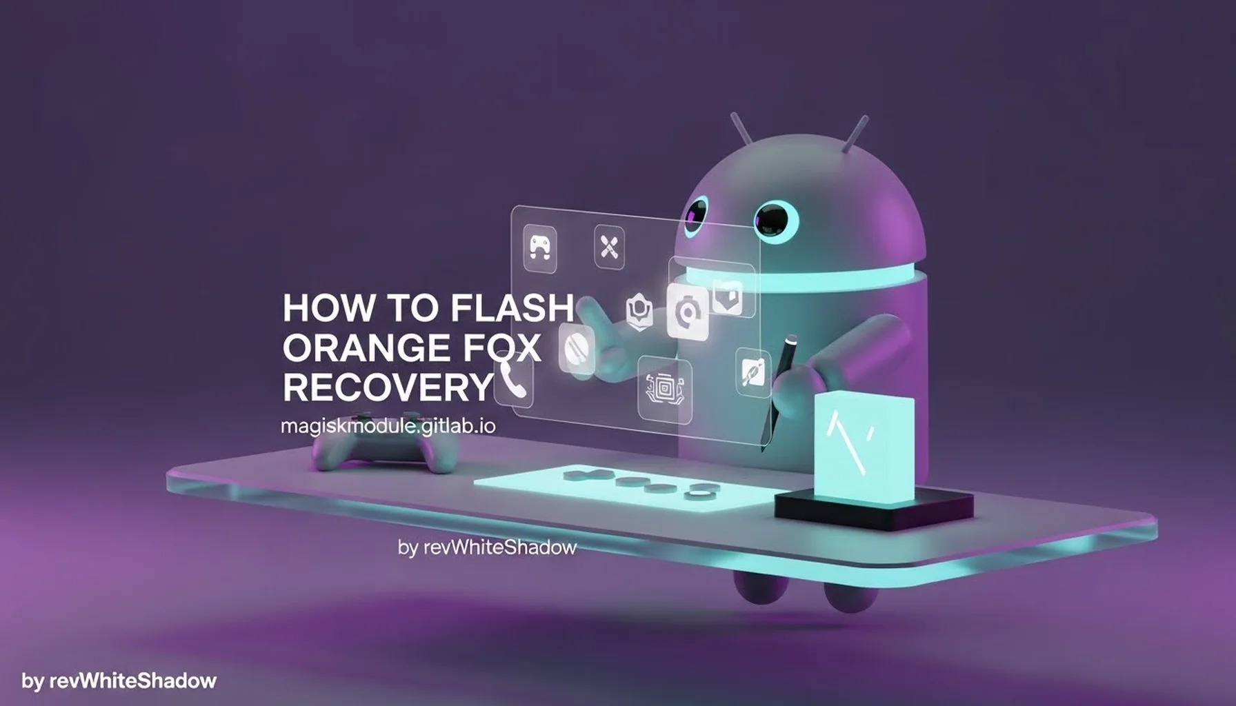 HOW TO FLASH ORANGE FOX RECOVERY