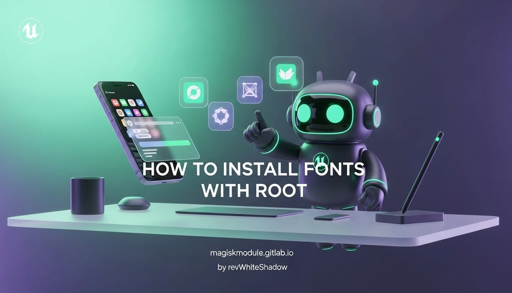HOW TO INSTALL FONTS WITH ROOT