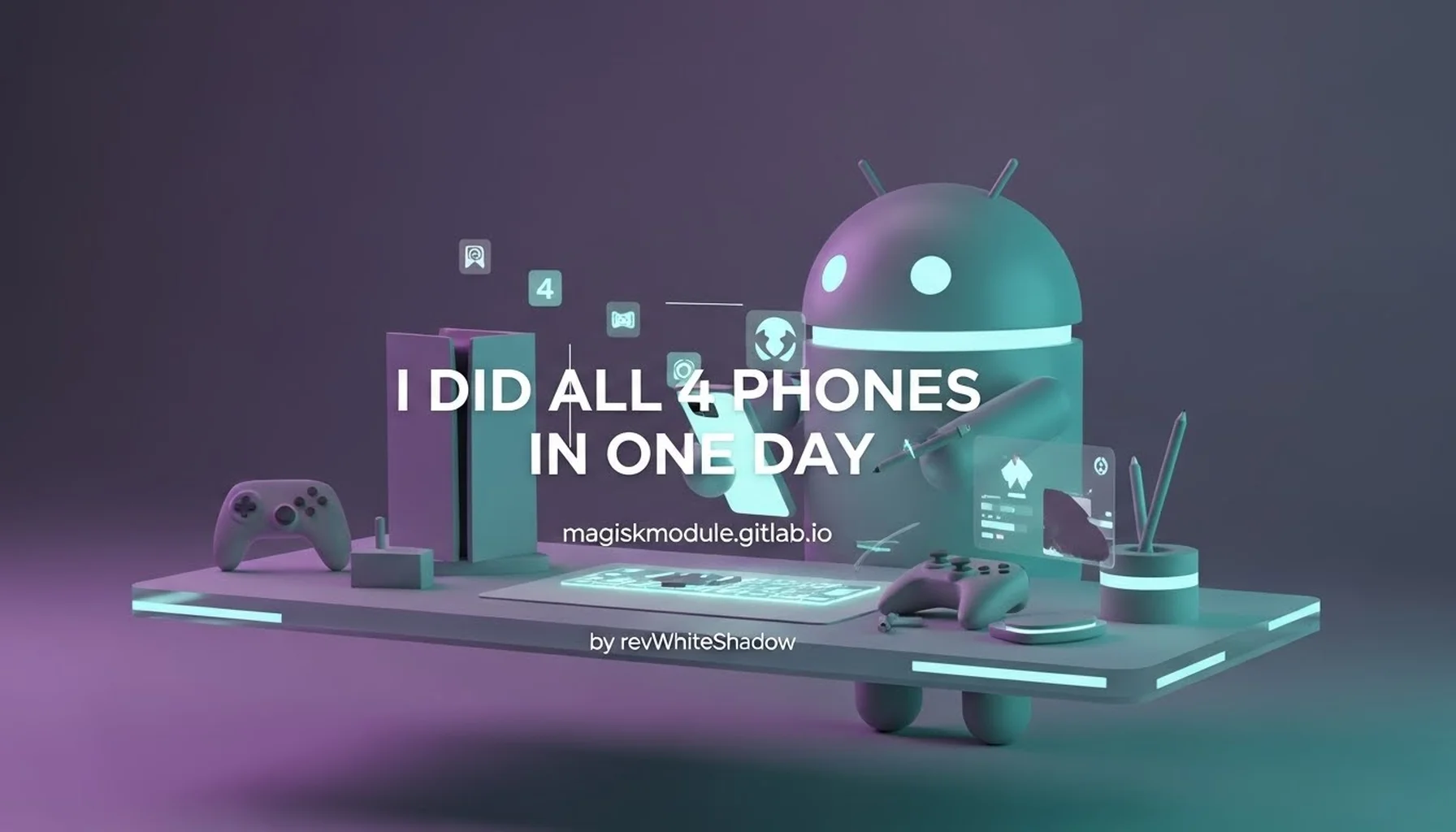 I DID ALL 4 PHONES IN ONE DAY