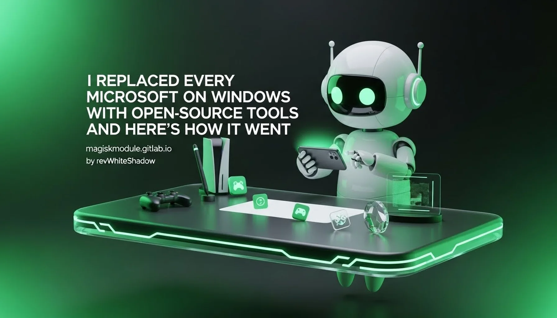 I REPLACED EVERY MICROSOFT APP ON WINDOWS WITH OPEN-SOURCE TOOLS AND HERE&rsquo;S HOW IT WENT