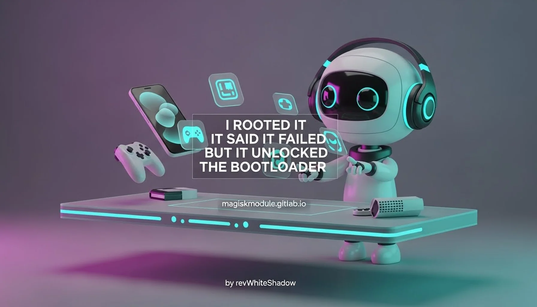 I ROOTED IT IT SAID IT FAILED BUT IT UNLOCKED THE BOOTLOADER