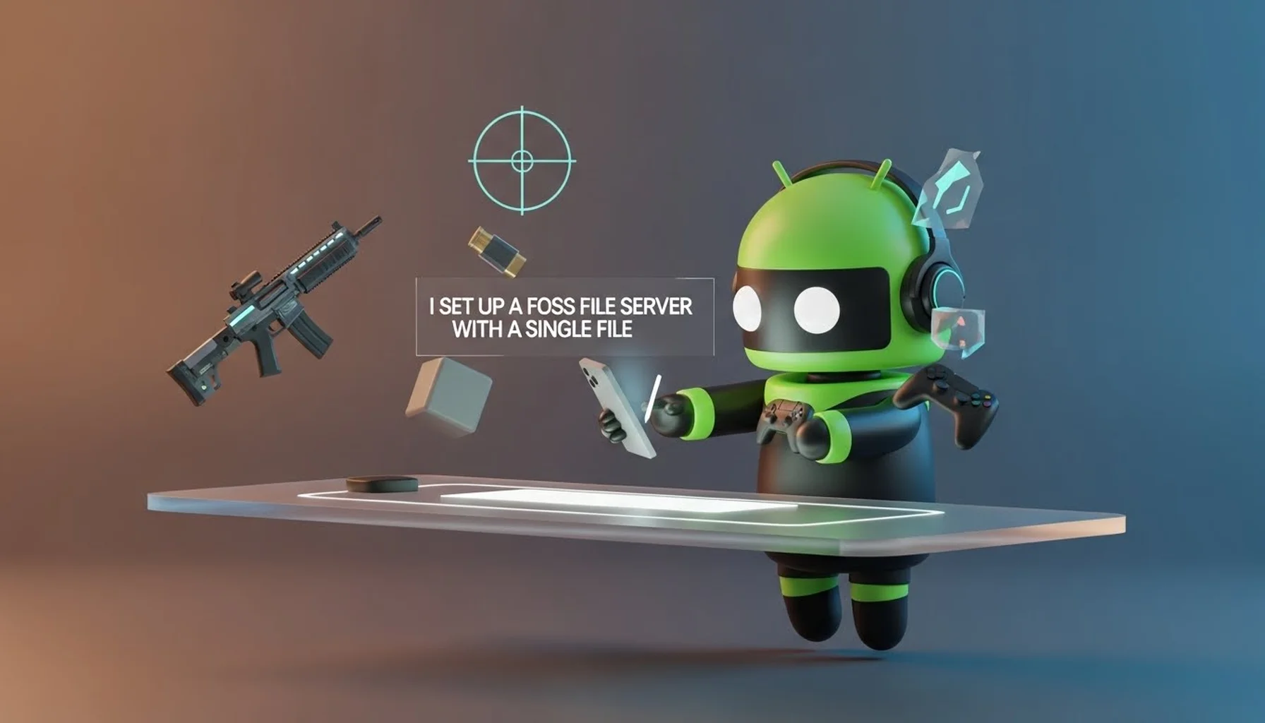 I SET UP A FOSS FILE SERVER WITH A SINGLE FILE AND IT&rsquo;S AWESOME