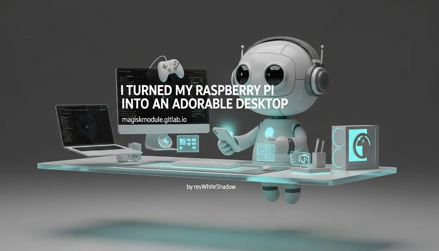 I TURNED MY RASPBERRY PI INTO AN ADORABLE DESKTOP