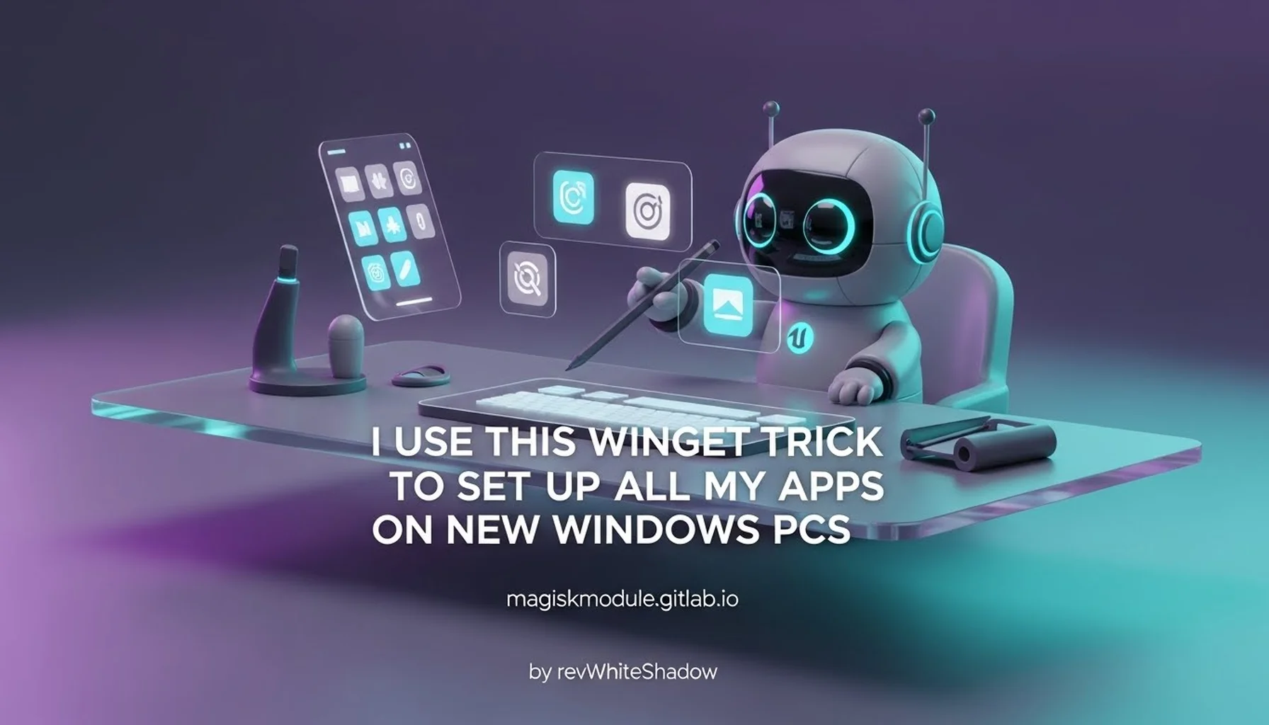 I USE THIS WINGET TRICK TO SET UP ALL MY APPS ON NEW WINDOWS PCS