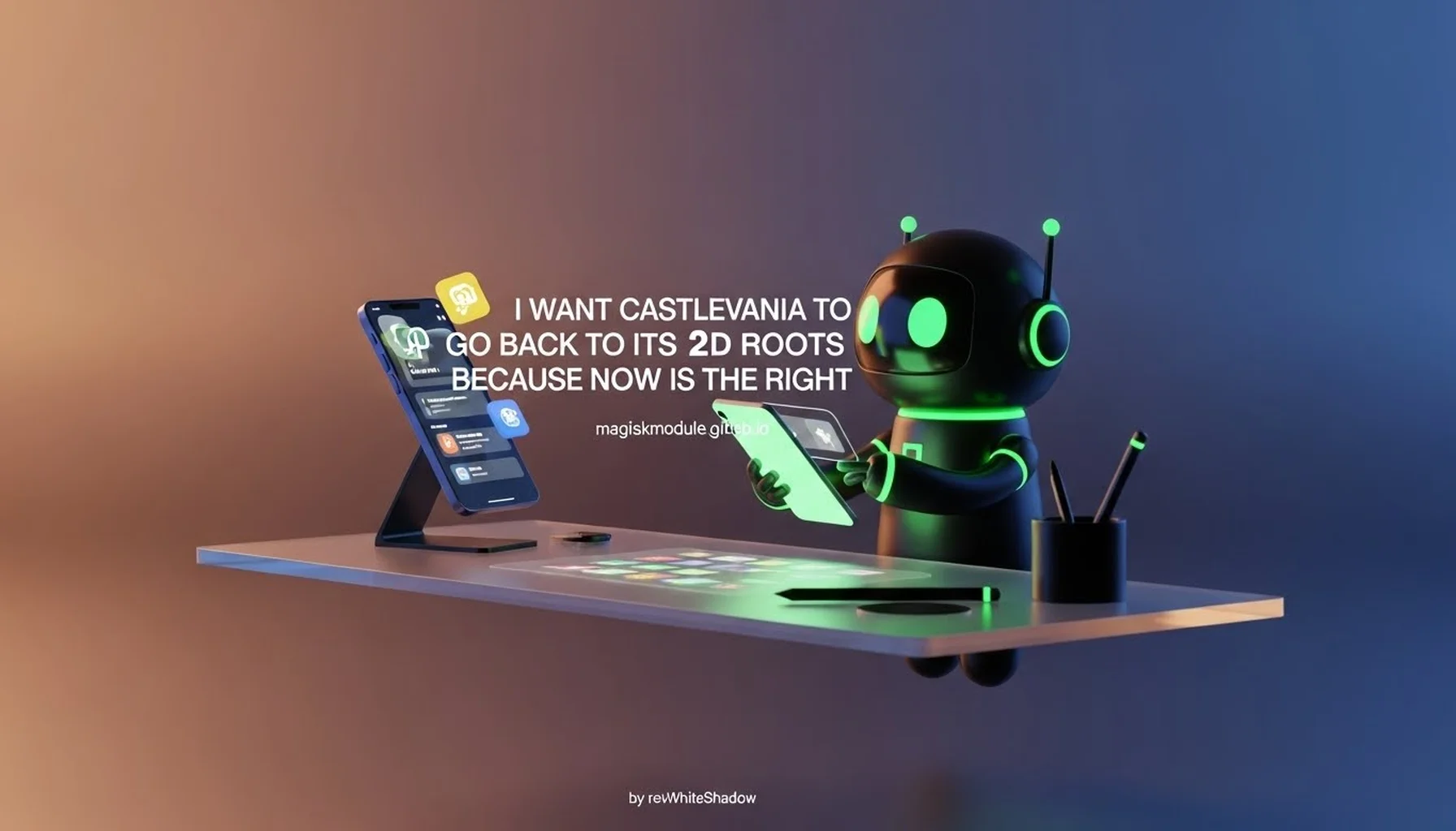 I WANT CASTLEVANIA TO GO BACK TO ITS 2D ROOTS BECAUSE NOW IS THE RIGHT