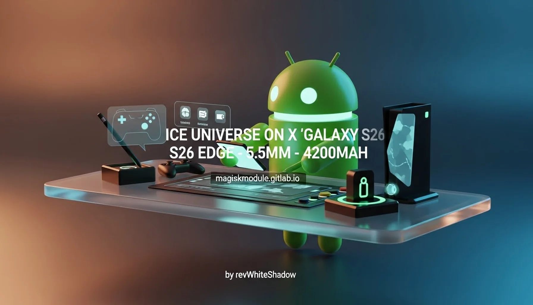 ICE UNIVERSE ON X &lsquo;GALAXY S26 EDGE - 5.5MM - 4200MAH