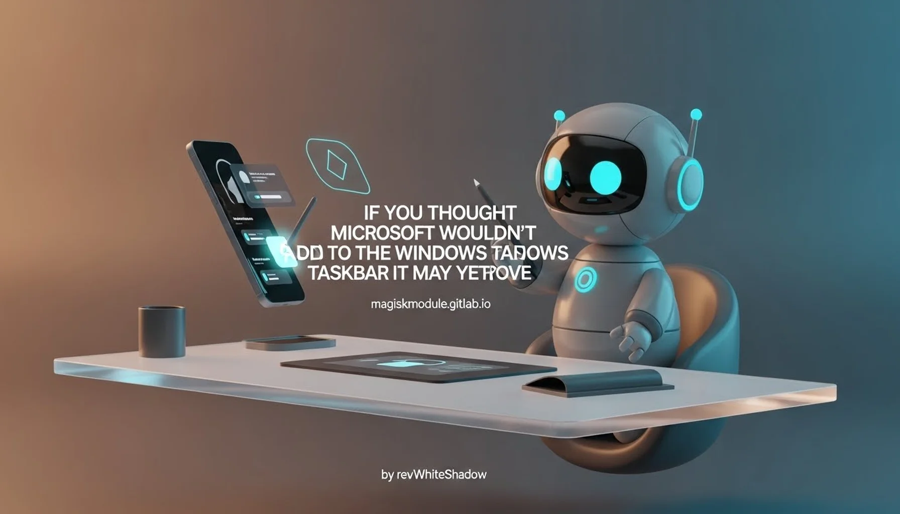 IF YOU THOUGHT MICROSOFT WOULDN&rsquo;T ADD AI TO THE WINDOWS TASKBAR IT MAY YET PROVE