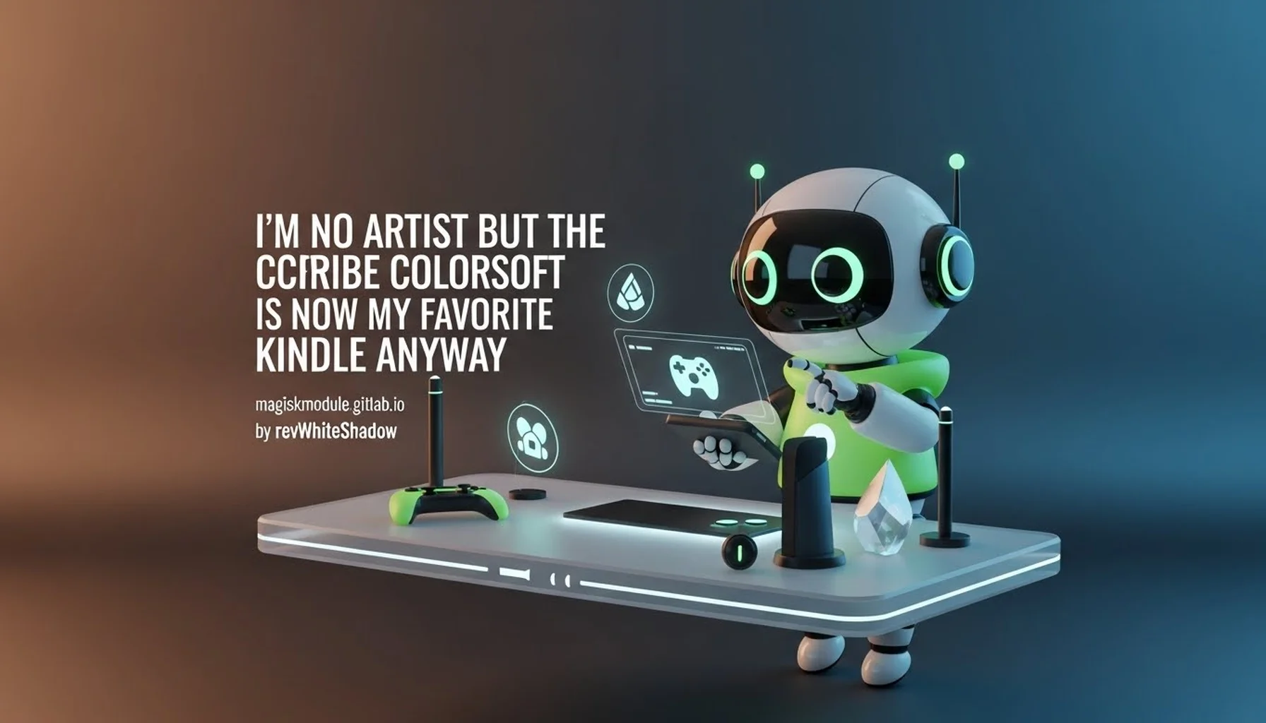 I&rsquo;M NO ARTIST BUT THE SCRIBE COLORSOFT IS NOW MY FAVORITE KINDLE ANYWAY