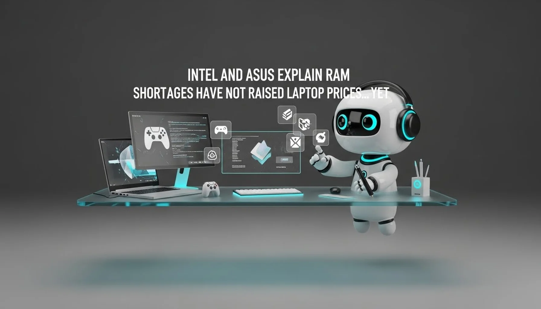 INTEL AND ASUS EXPLAIN WHY RAM SHORTAGES HAVE NOT RAISED LAPTOP PRICES… YET