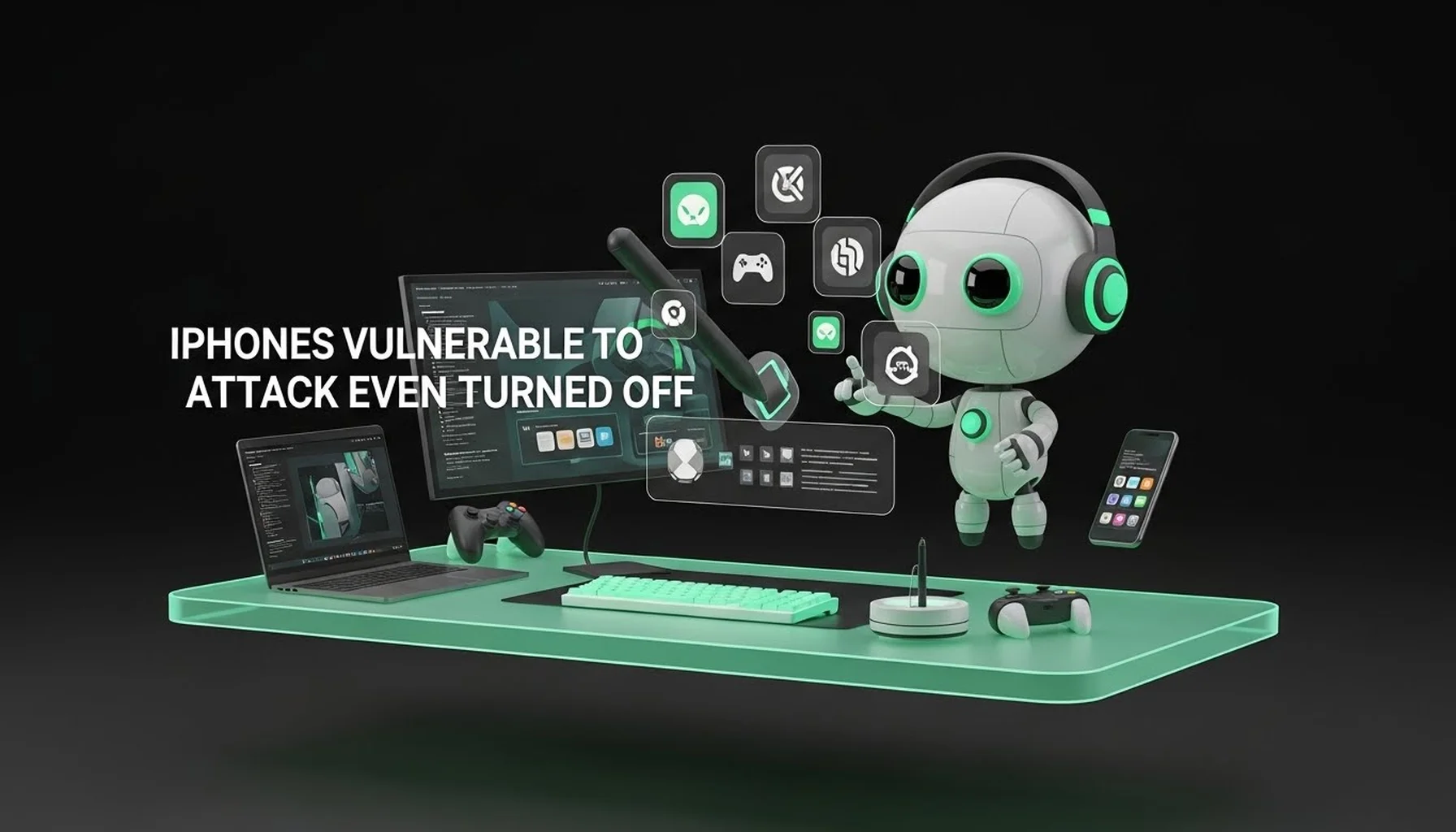 IPHONES VULNERABLE TO ATTACK EVEN WHEN TURNED OFF